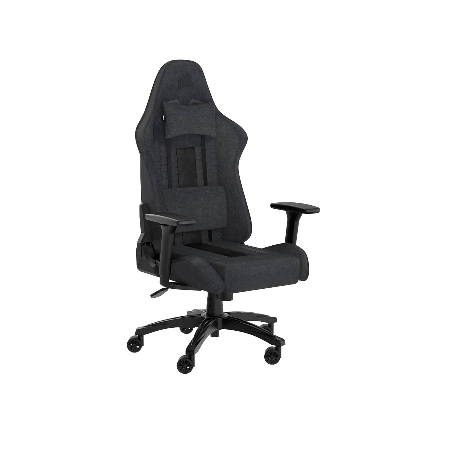 SILLA GAMER CORSAIR TC100 RELAXED TELA GREY BLACK - 1