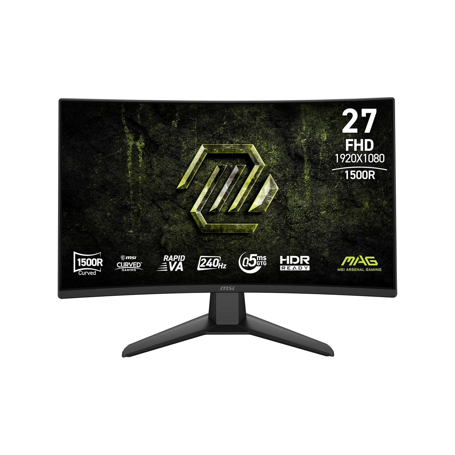 MONITOR GAMING CURVO 27' MSI MAG 274CF X24 FHD 240HZ 0.5MS - 1
