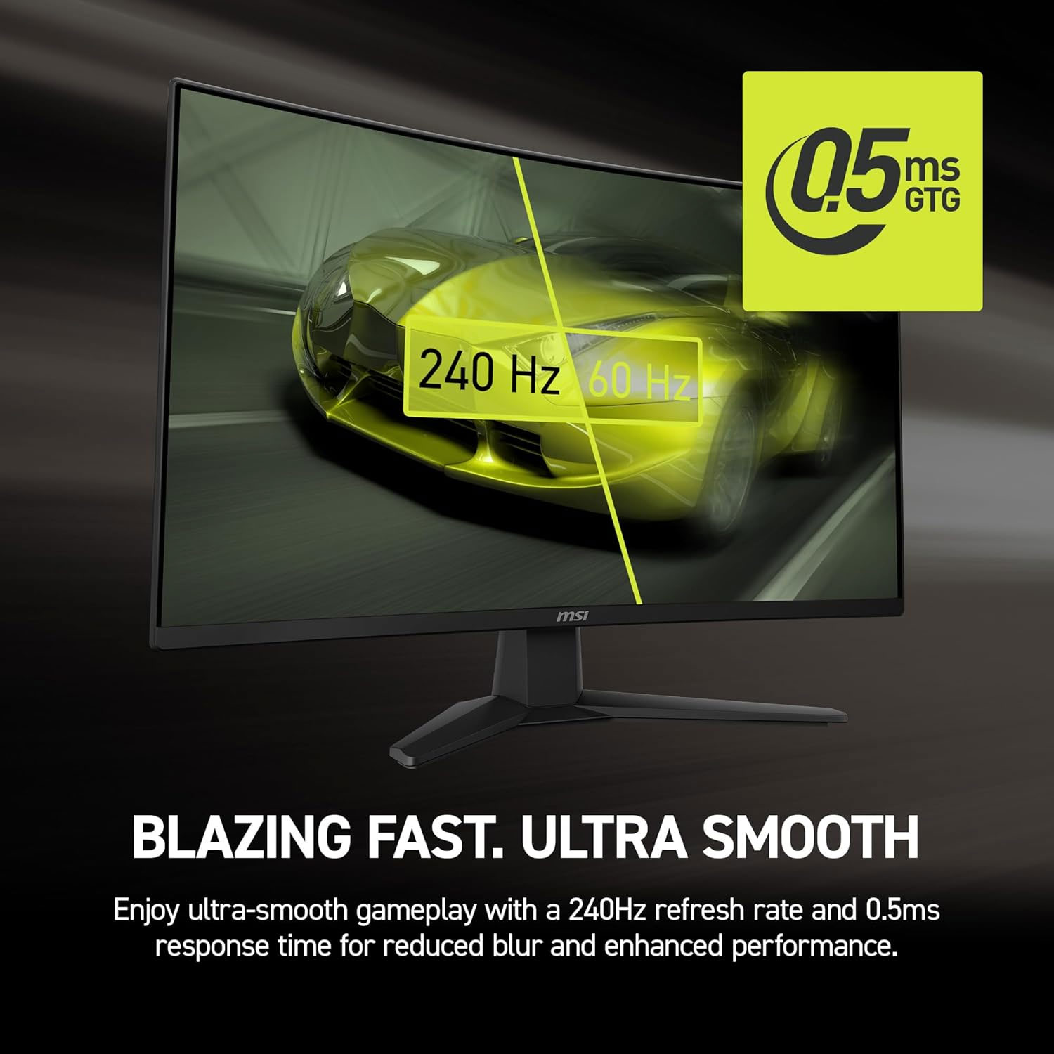 MONITOR GAMING CURVO 27' MSI MAG 274CF X24 FHD 240HZ 0.5MS - 3