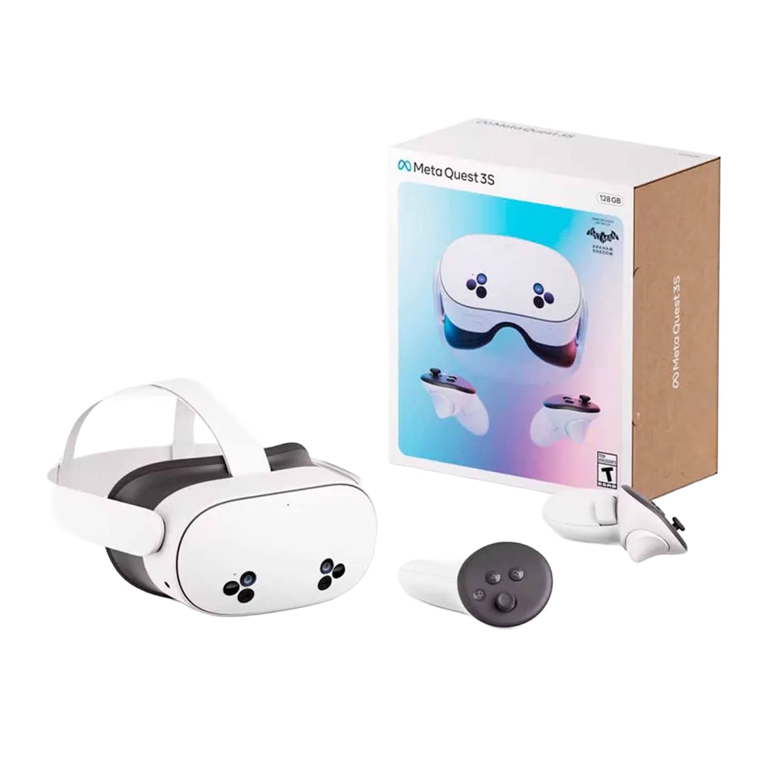 LENTES DE REALIDAD VIRTUAL META QUEST 3S 128GB VR WHITE - 3