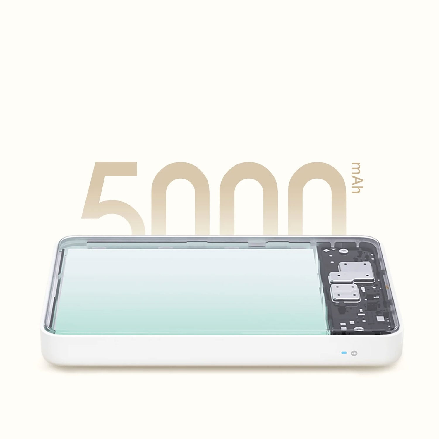 POWER BANK MAGNETICO XIAOMI 5000MAH WHITE WPB0507 - 3