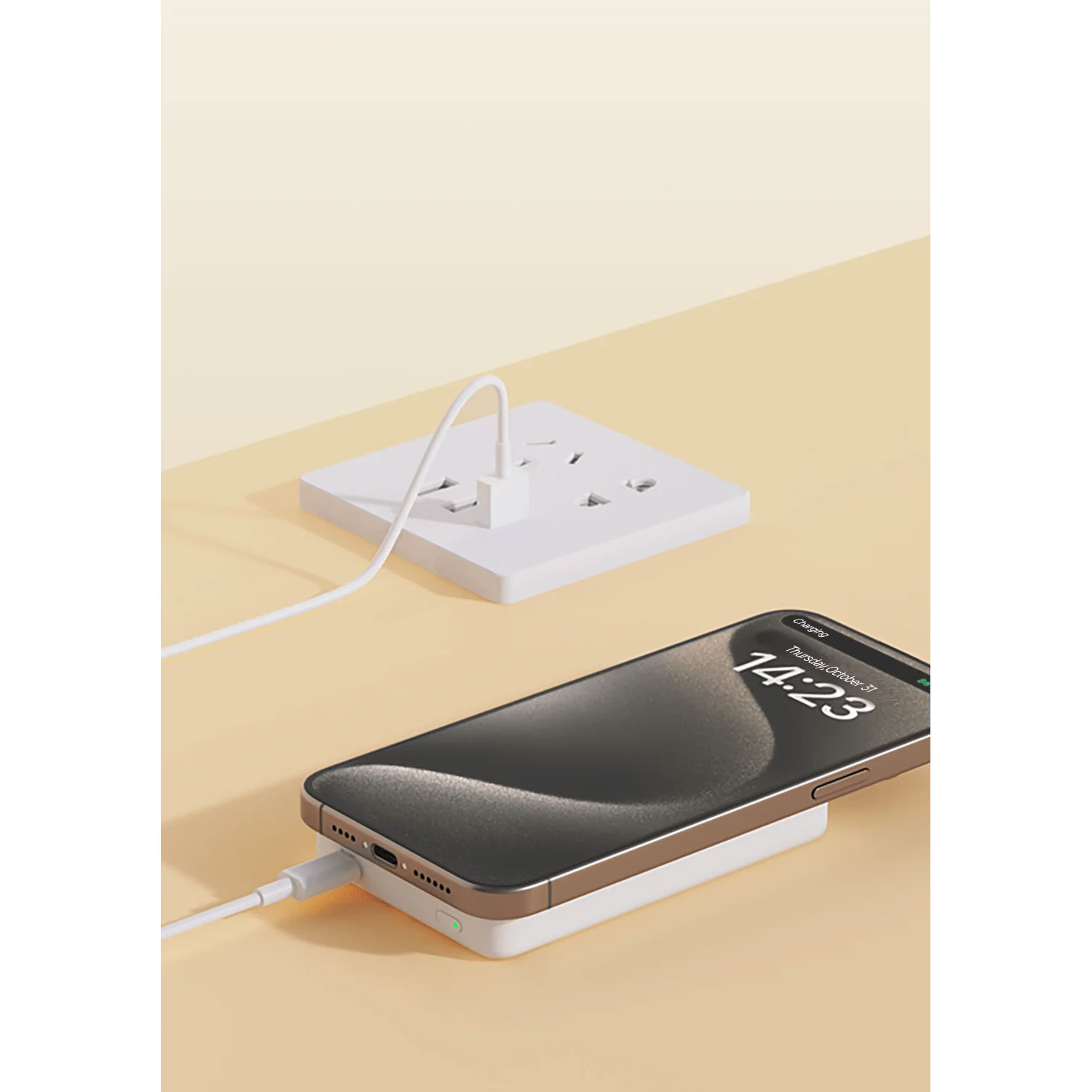 POWER BANK MAGNETICO XIAOMI 5000MAH WHITE WPB0507 - 5