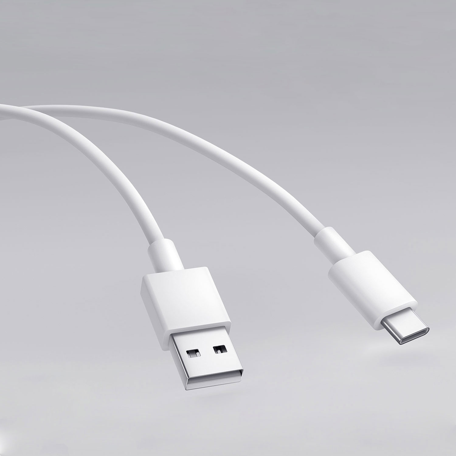 CABLE XIAOMI USB-A TO USB-C 3A CARGA RAPIDA 1M WHITE - 3