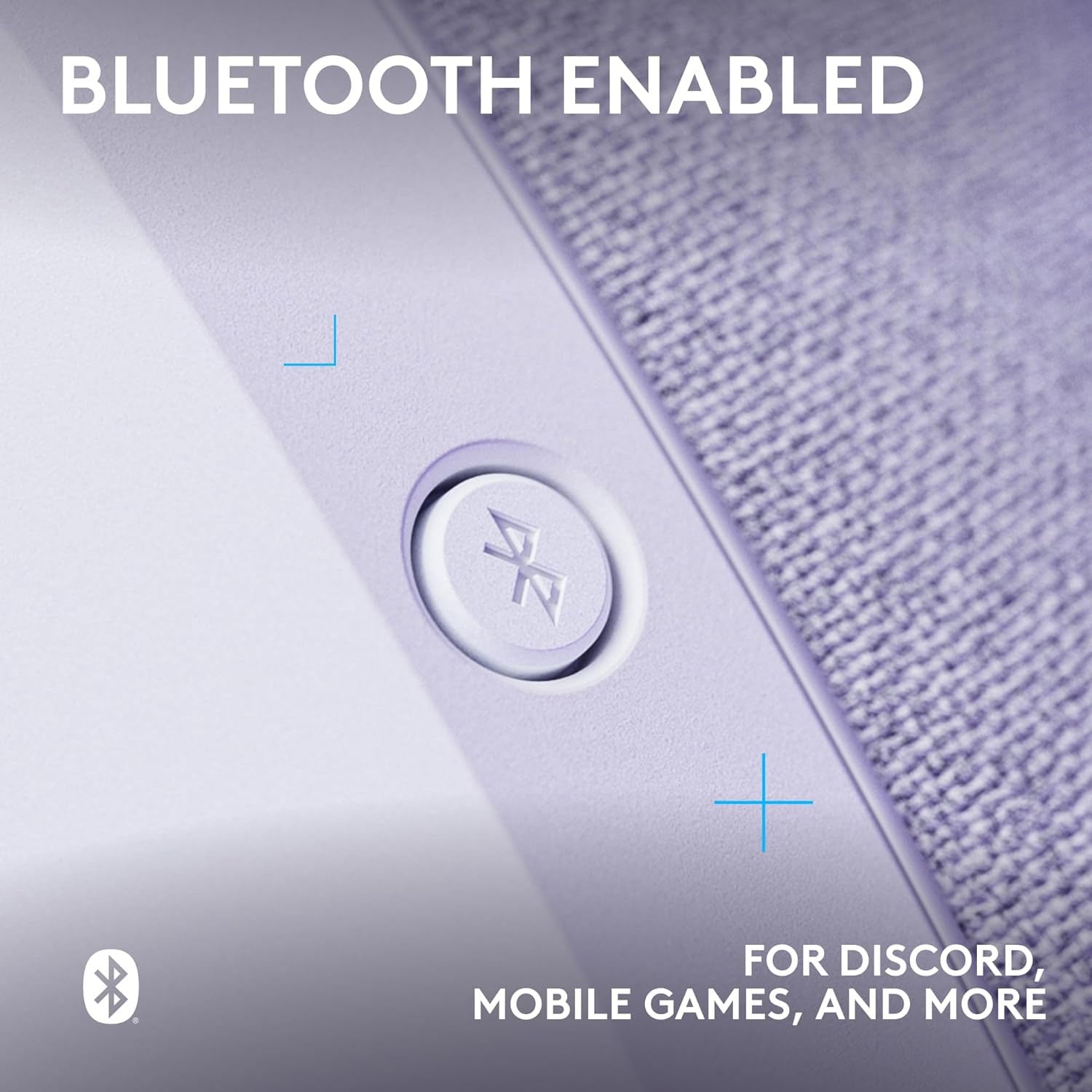 AUDÍFONOS GAMER LOGITECH G321 WIRELESS LIGHTSPEED BLUETOOTH 40MM USB-C BLANCO - 5