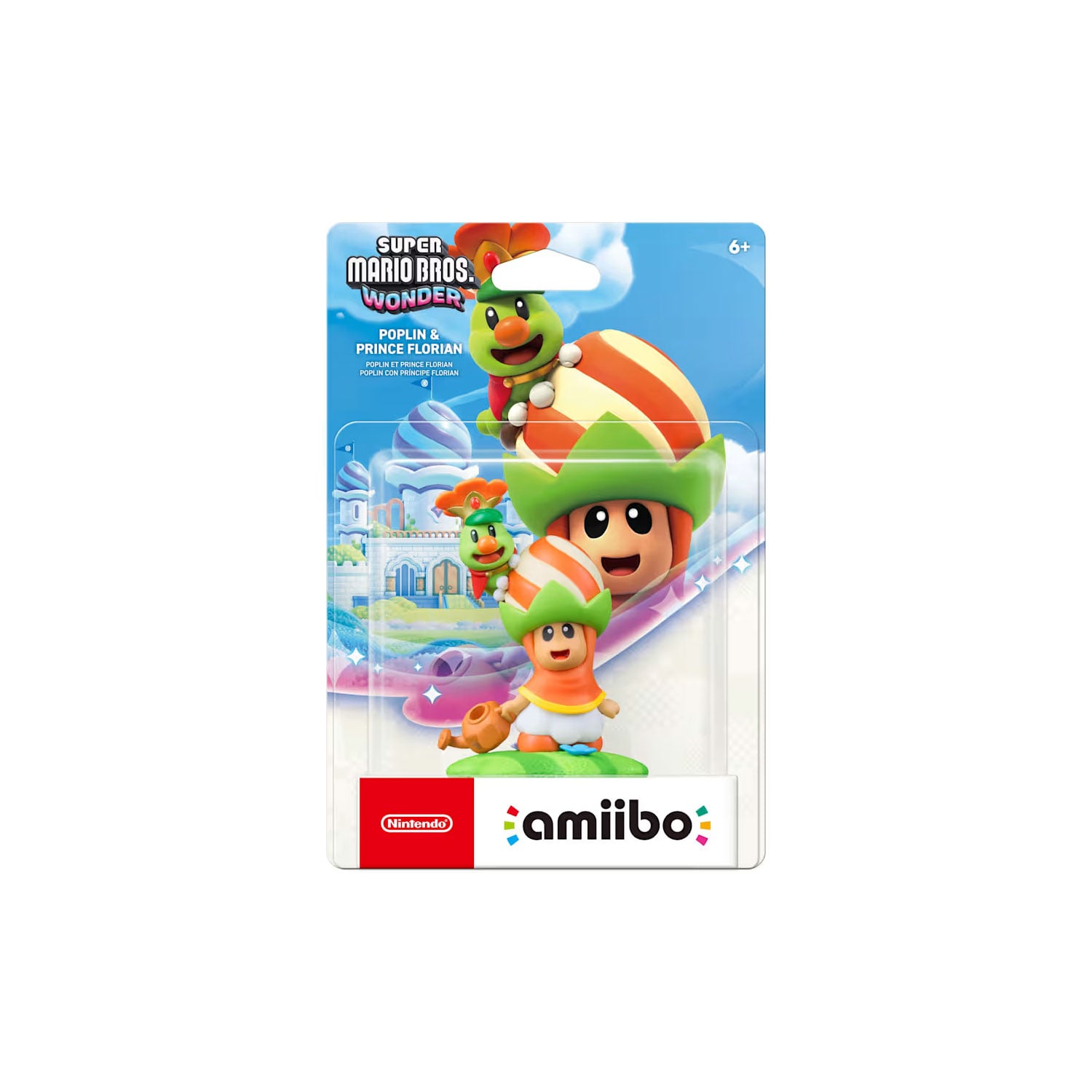 AMIIBO SUPER MARIO BROS WONDER-POPLIN Y PRINCE FLORIAN - 2