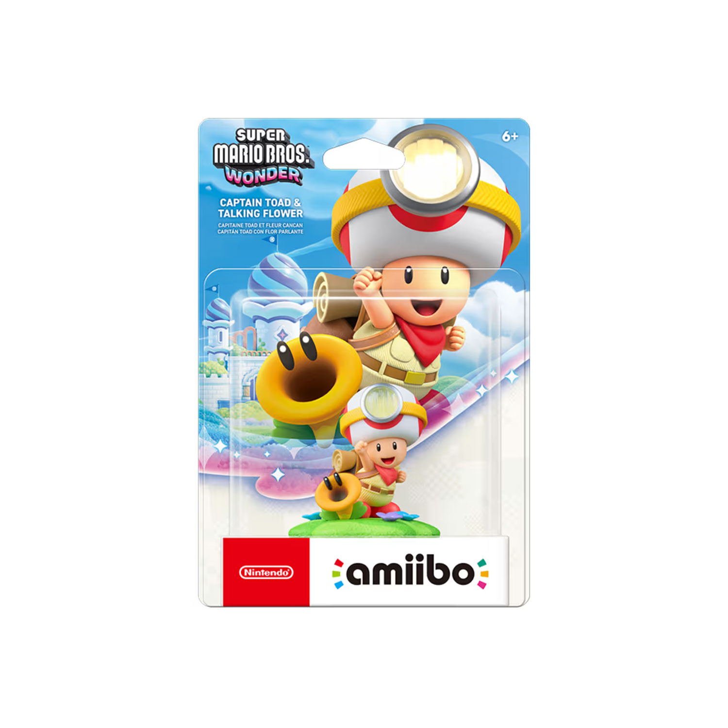 AMIIBO SUPER MARIO BROS WONDER-CAPTAIN TOAD Y TALKING FLOWER - 2