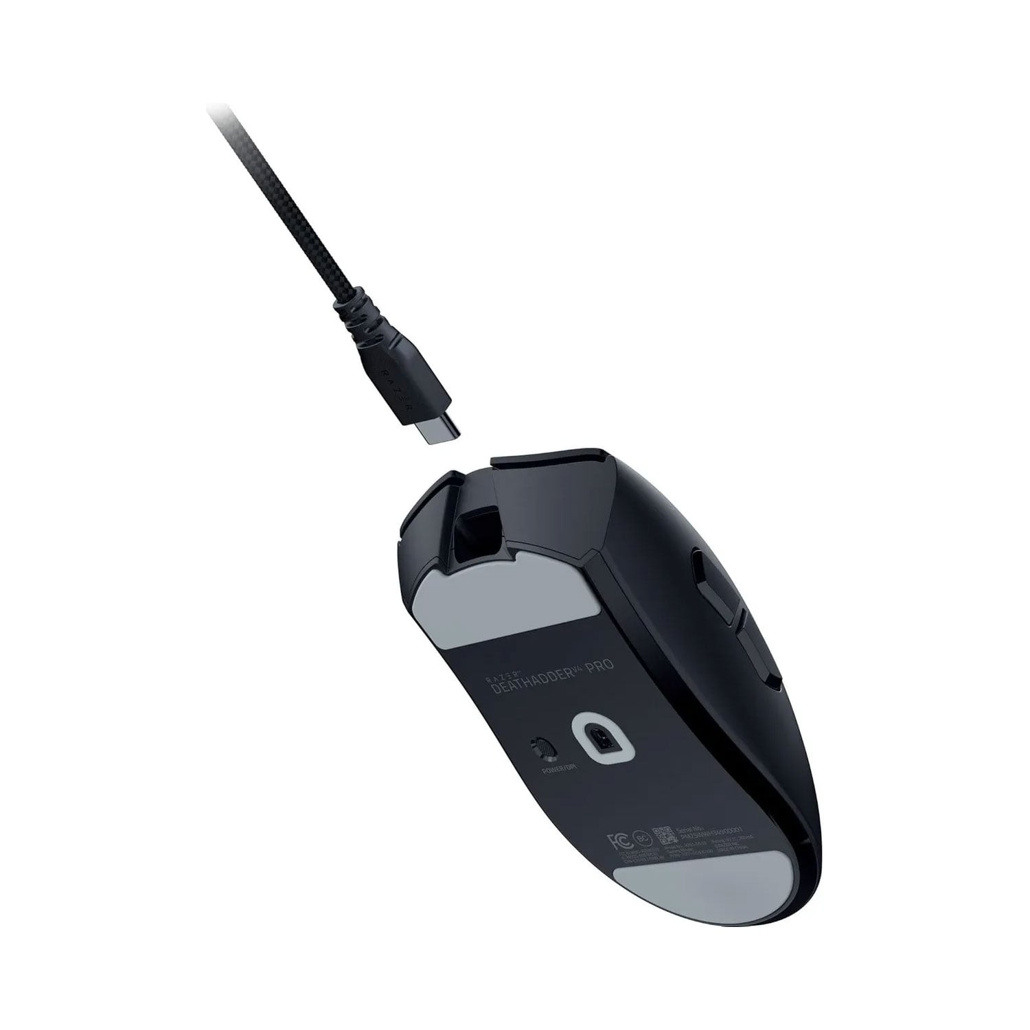 MOUSE GAMER RAZER DEATHADDER V4 PRO WIRELESS 45K DPI HYPERPOLLING 8000HZ SWITCH ÓPTICO NEGRO - 3