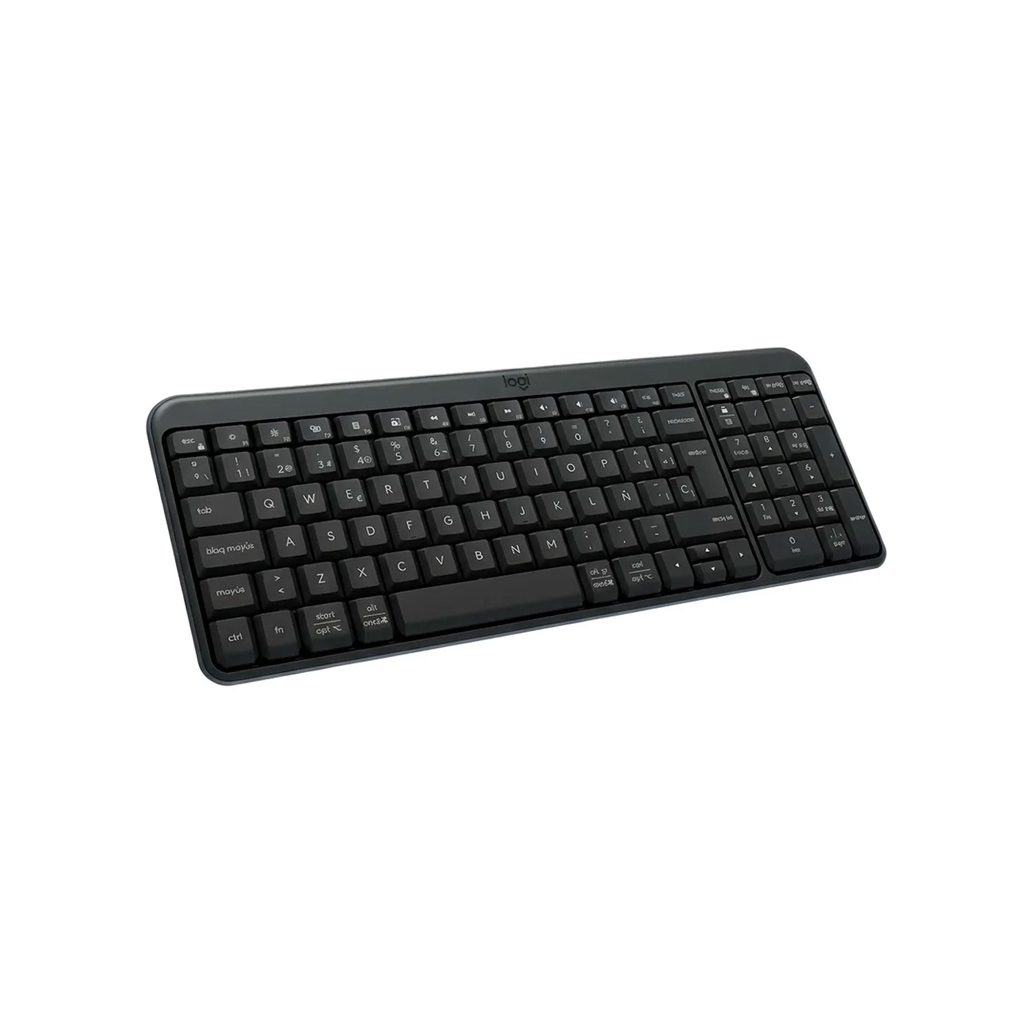 TECLADO LOGITECH K250 BLUETOOTH INALÁMBRICO ESPAÑOL NEGRO - 4