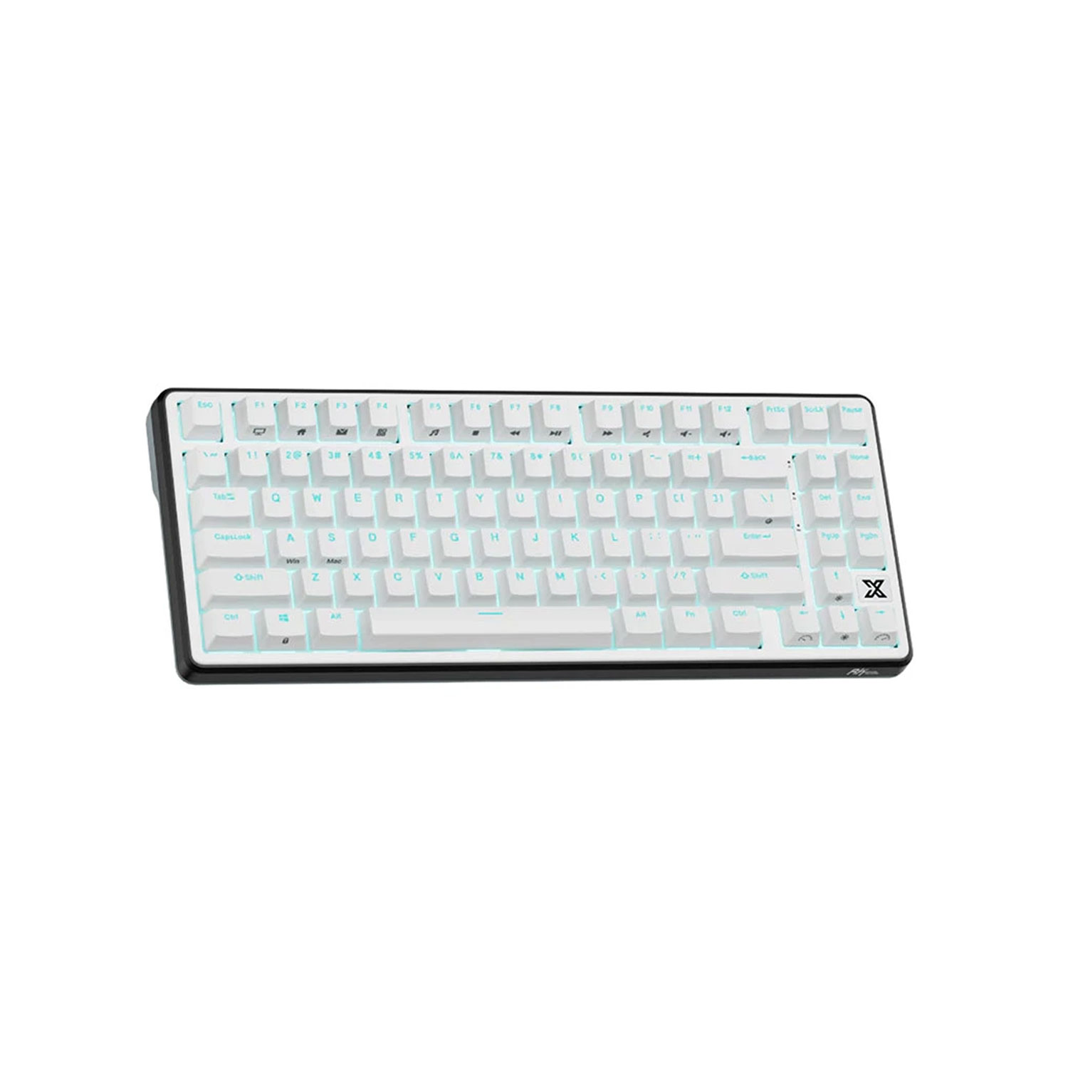 TECLADO GAMER ROYAL KLUDGE RK X87 CABLEADO SP BLACK NIGHT SWITCH CREAMY - 3