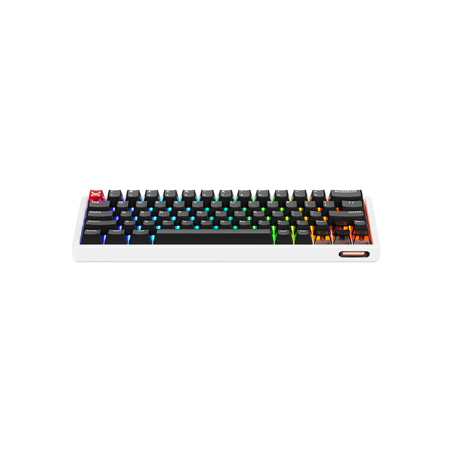 TECLADO GAMER SCYROX XPUNK 63 MECÁNICO BLANCO - 5