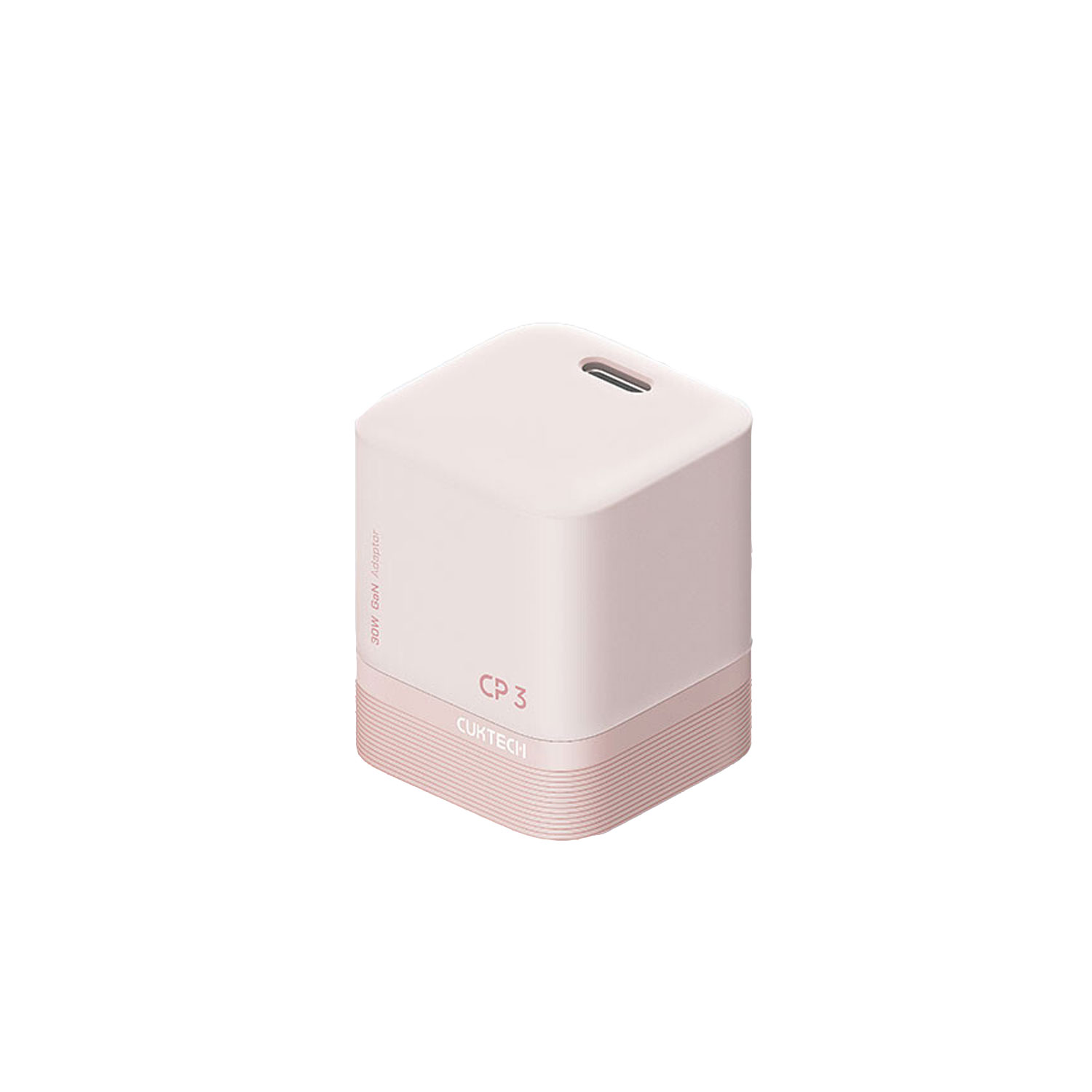 CARGADOR DE PARED CUKTECH AC30S MINI GAN 30W USB-C CARGA RÁPIDA ROSA - 1