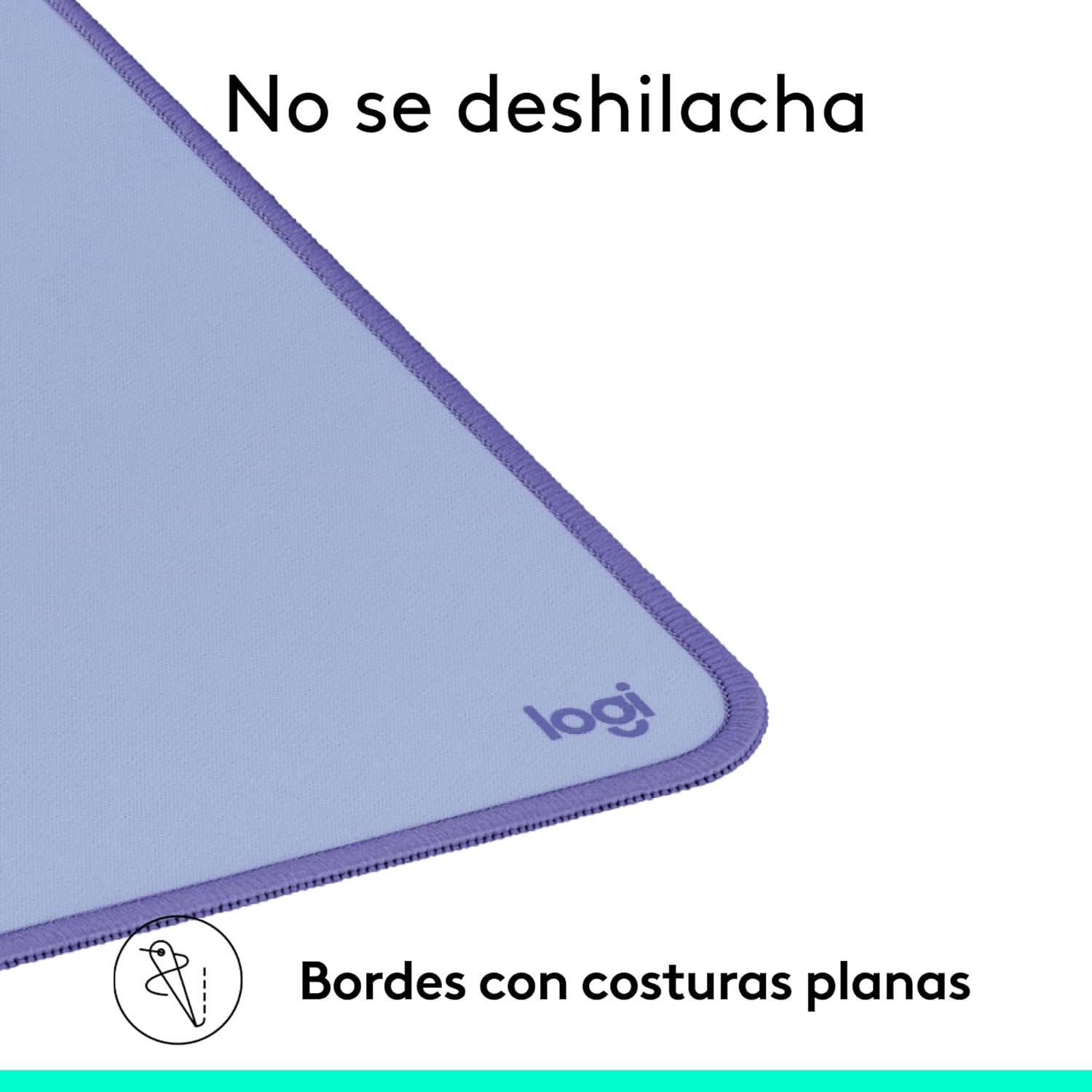 MOUSE PAD LOGITECH DESKPAD ANTISALPICADURAS 300X700MM LILA - 6