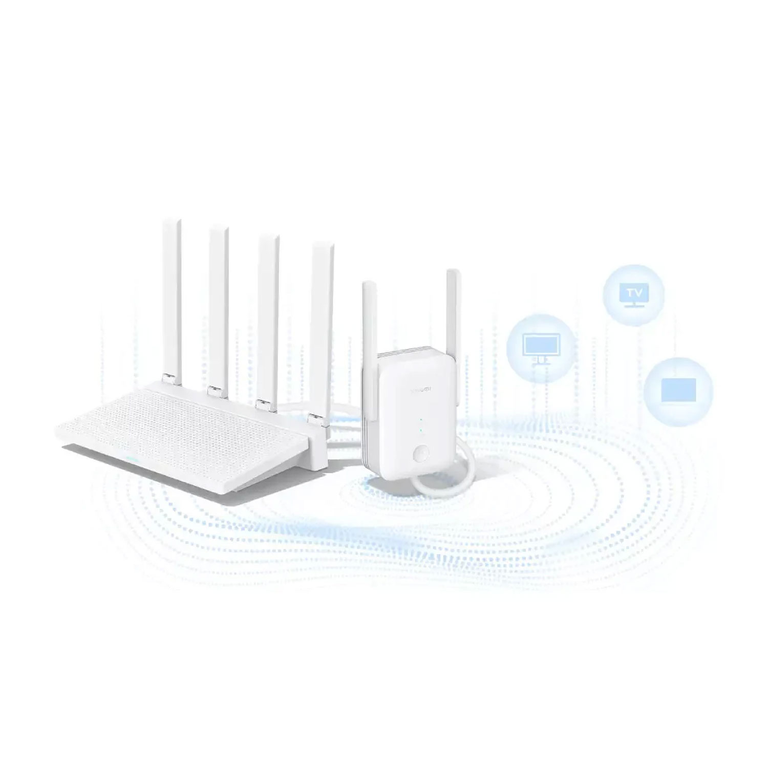EXTENSOR WIFI XIAOMI AX1500 REPETIDOR INALÁMBRICO BLANCO - 4