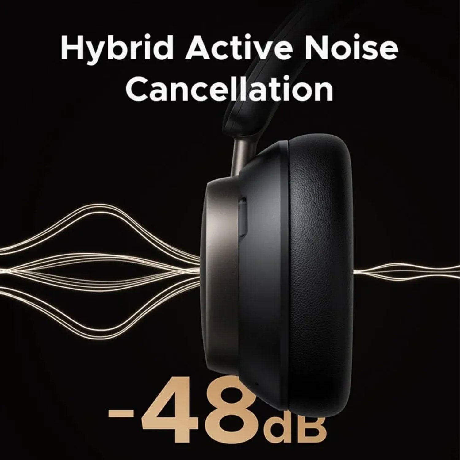 AUDÍFONOS UGREEN STUDIO PRO HYBRID NOISE CANCELLING NEGRO HP206-55687 - 2