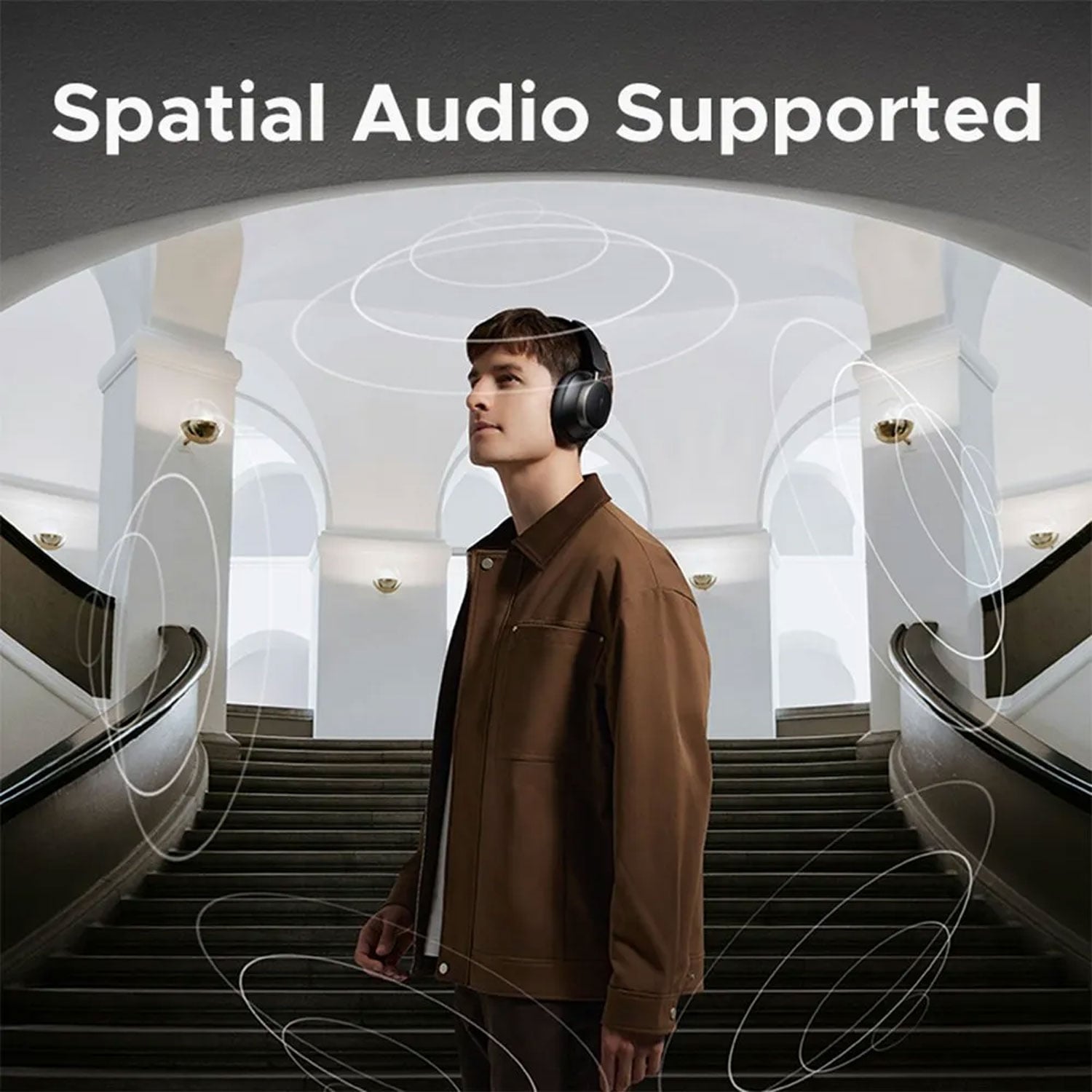 AUDÍFONOS UGREEN STUDIO PRO HYBRID NOISE CANCELLING NEGRO HP206-55687 - 6