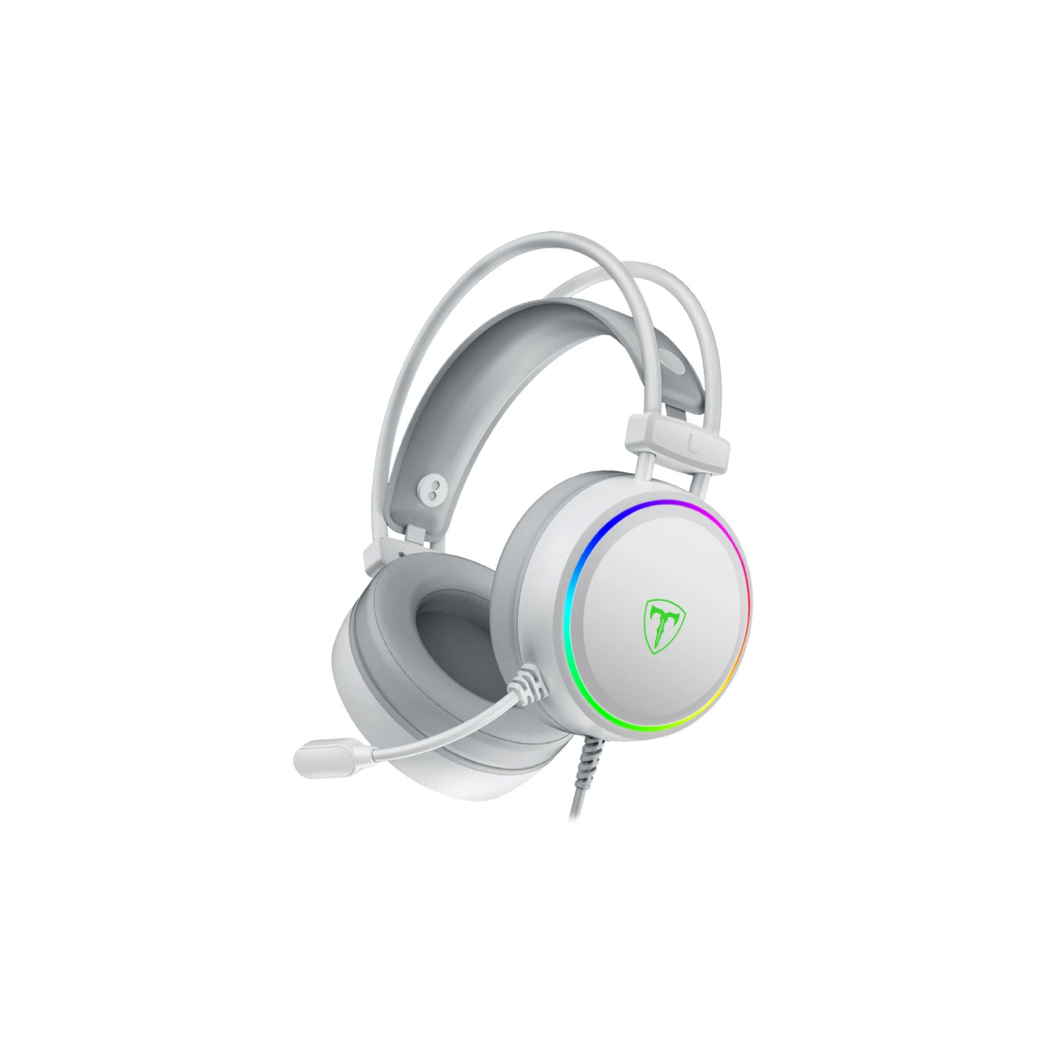 AURICULARES GAMER T-DAGGER SONA WHITE CON MICRÓFONO - 1