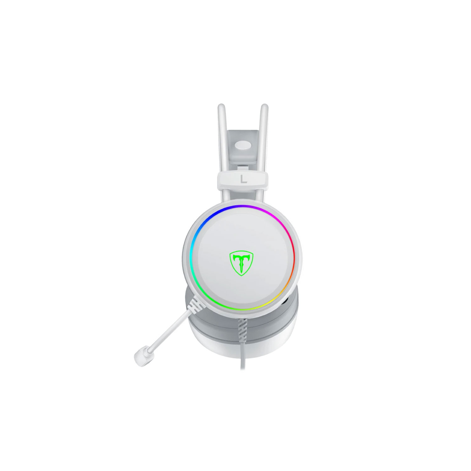 AURICULARES GAMER T-DAGGER SONA WHITE CON MICRÓFONO - 2