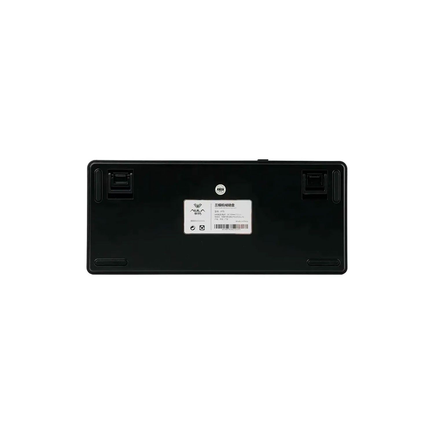 TECLADO GAMER AULA F75 RGB CABLEADO INGLÉS PINK SWITCH NEGRO/AMARILLO - 6