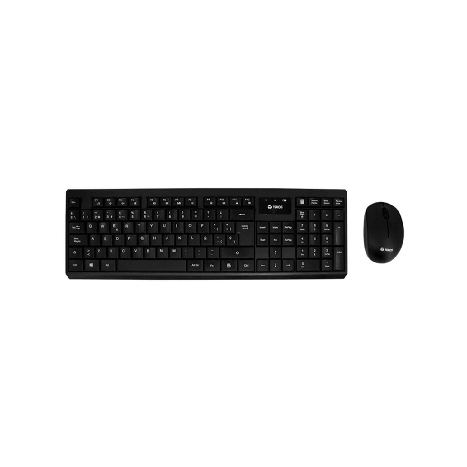 COMBO INALÁMBRICO TEROS TE-40715S TECLADO Y MOUSE - 1