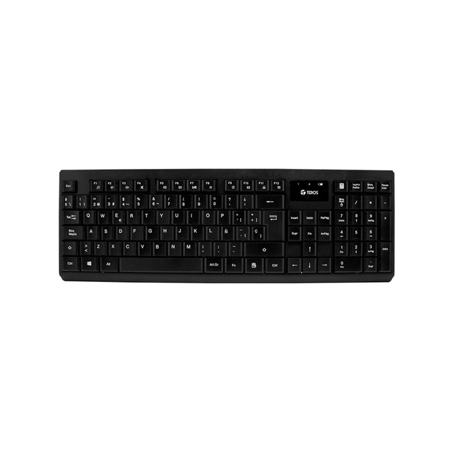 COMBO INALÁMBRICO TEROS TE-40715S TECLADO Y MOUSE - 4