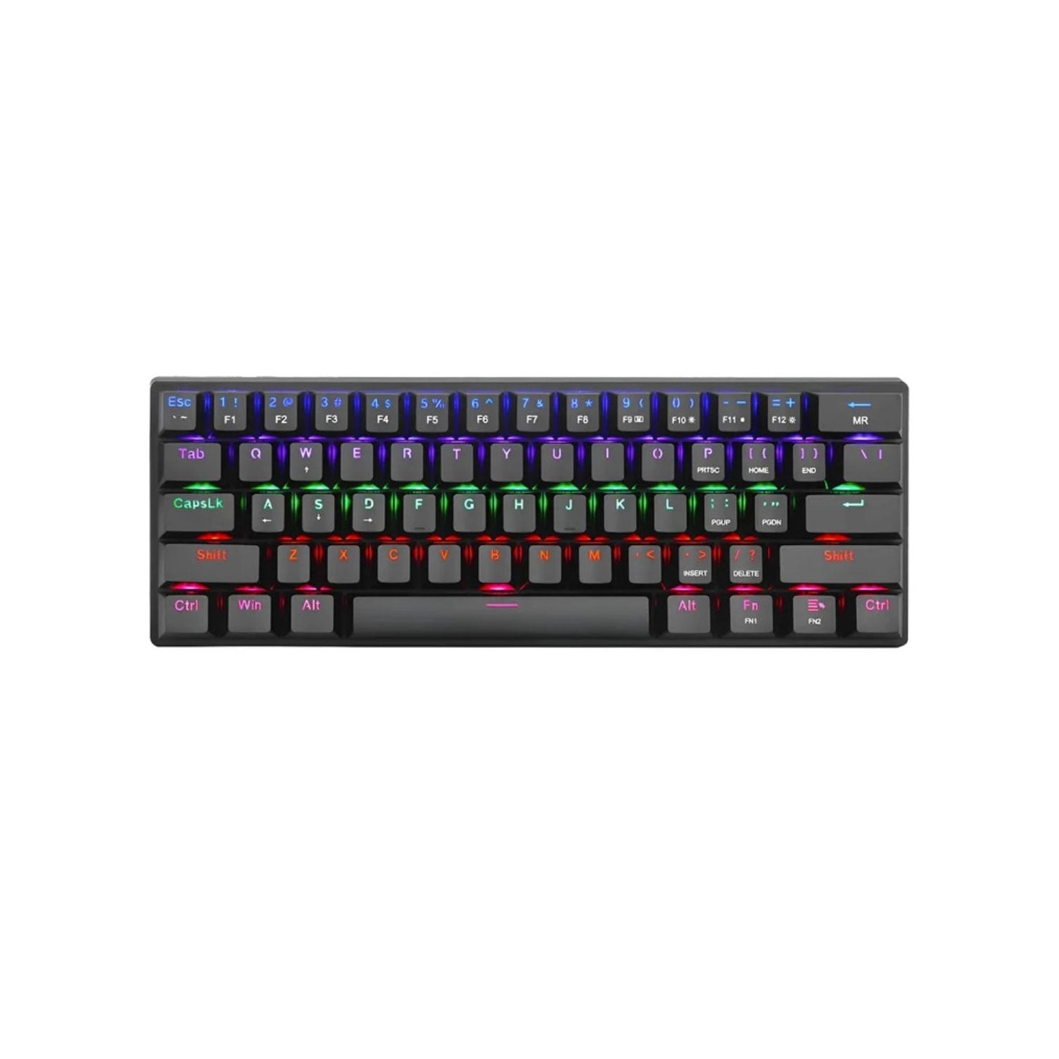 TECLADO GAMER T-DAGGER ARENA LITE RAINBOW ESPAÑOL RED SWITCH NEGRO - 3