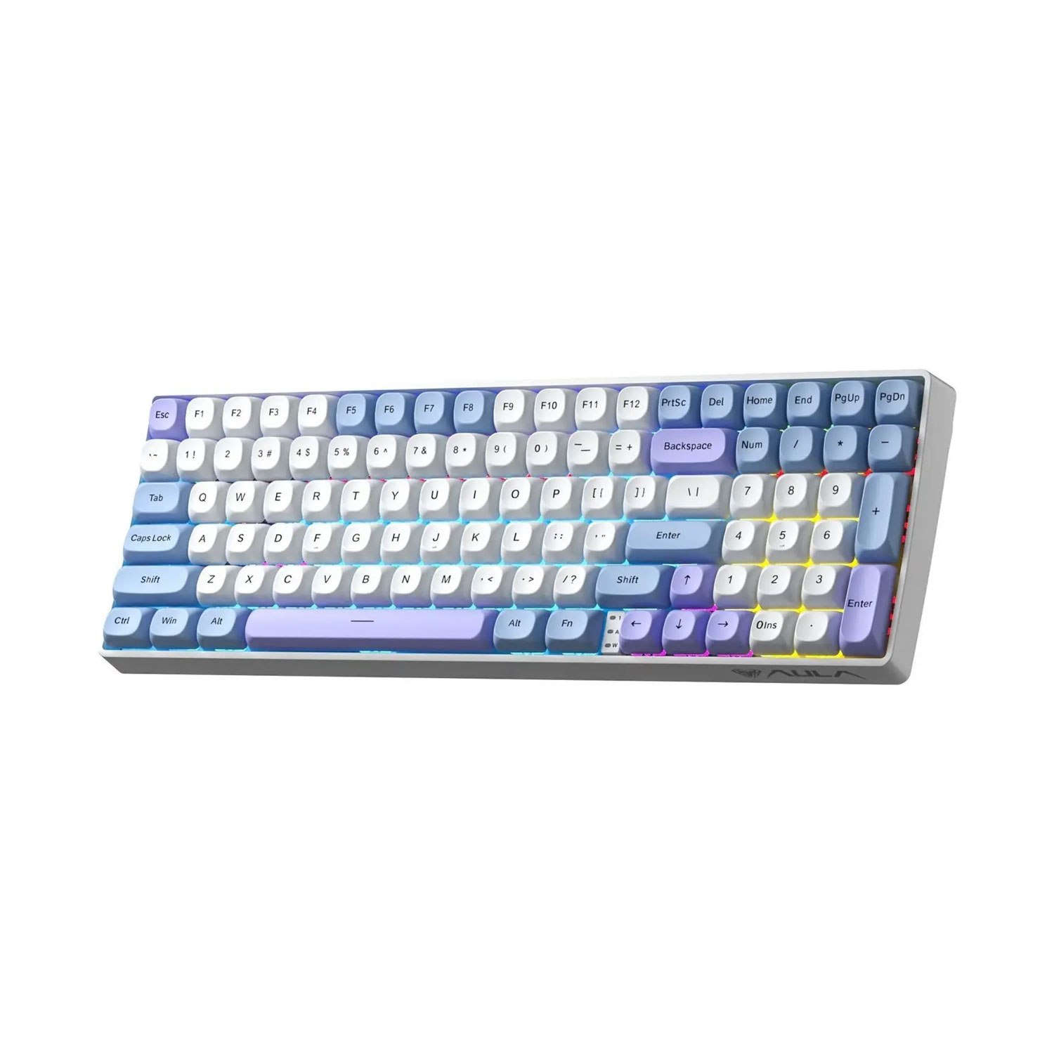 TECLADO GAMER AULA S100 PRO INALÁMBRICO INGLÉS RED SWITCH - 3