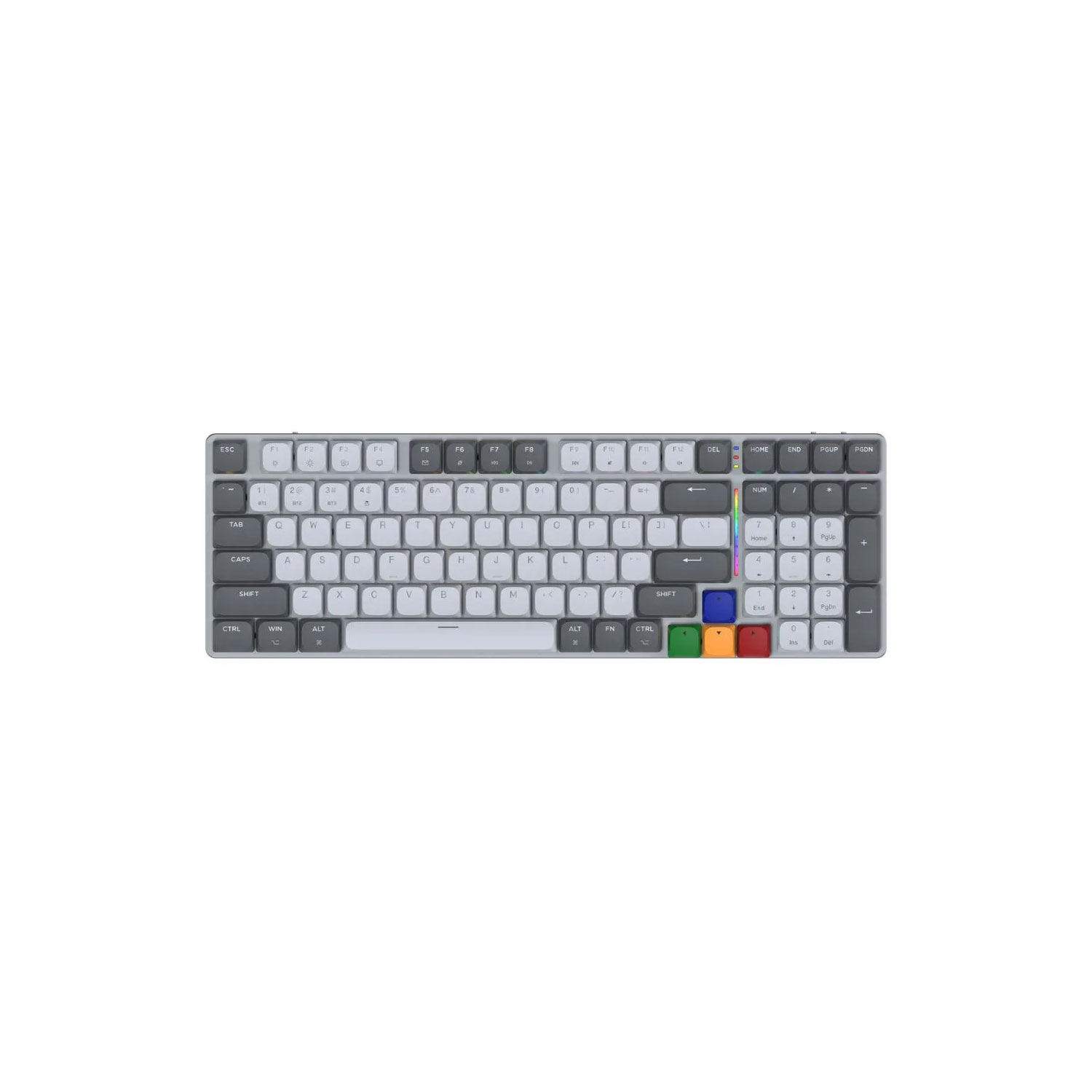 TECLADO GAMER FANTECH SUPERMAX MECÁNICO AIR99 - 1