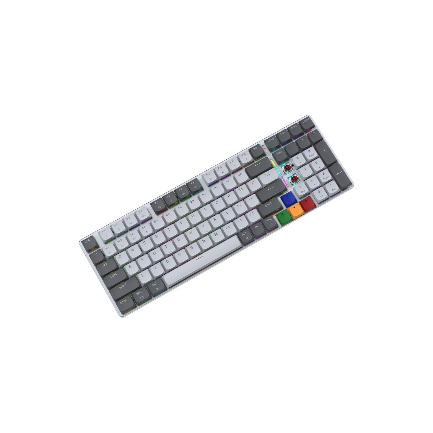 TECLADO GAMER FANTECH SUPERMAX MECÁNICO AIR99 - 4