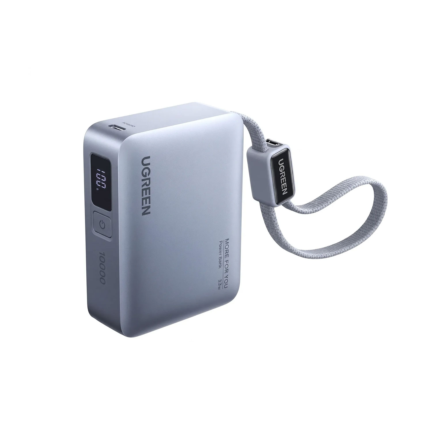 POWER BANK UGREEN 33W CARGA RÁPIDA PORTÁTIL 10000 MAH PB584-75173B - 1