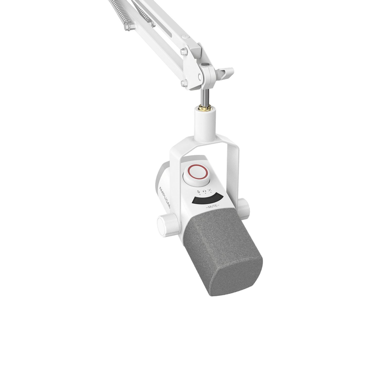 MICRÓFONO FIFINE AM8PROT BLANCO CON BRAZO AJUSTABLE - 4