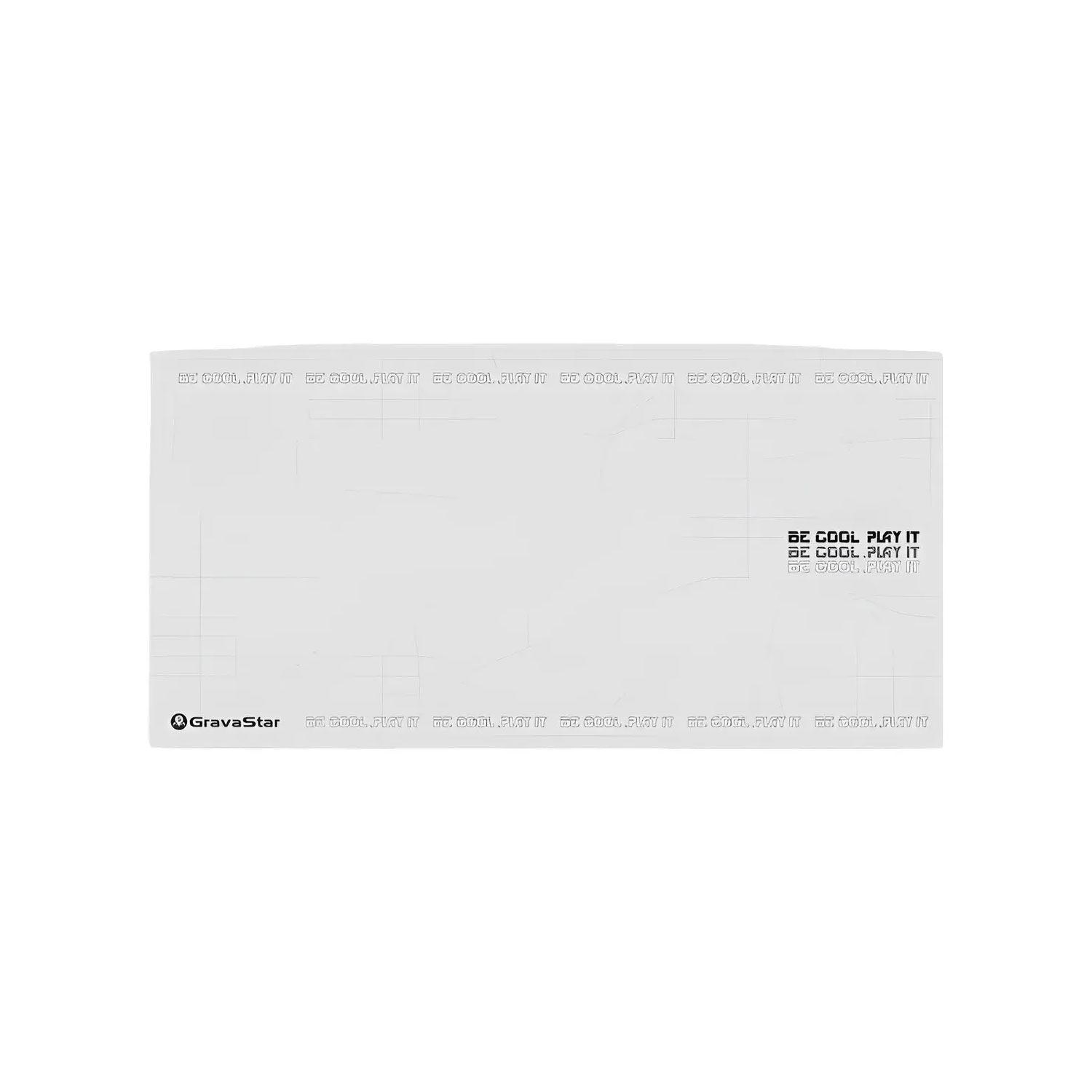 MOUSE PAD GRAVASTAR XL COLOR BLANCO - 1