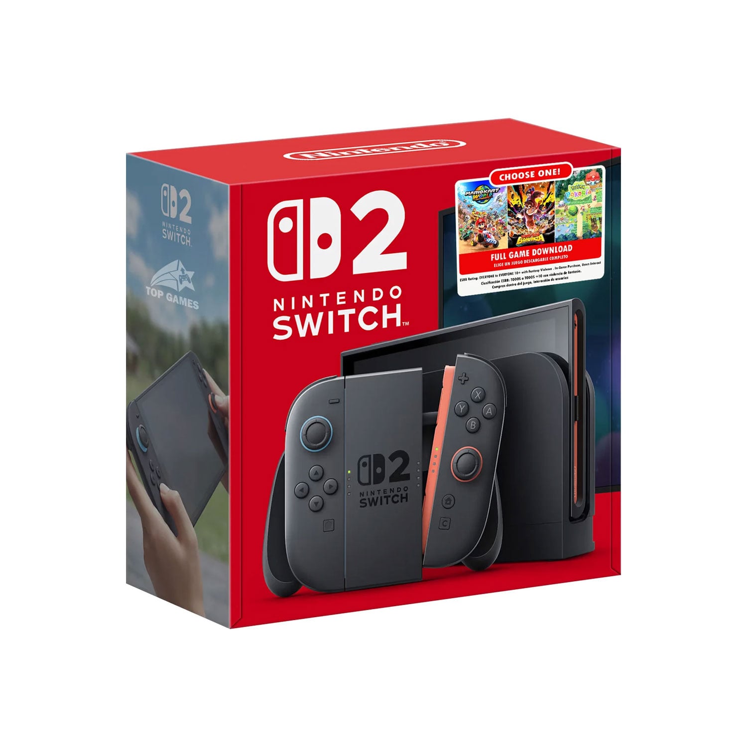 CONSOLA NINTENDO SWITCH 2 256GB NEGRO CHOOSE ONE ELIGE UNO - 1