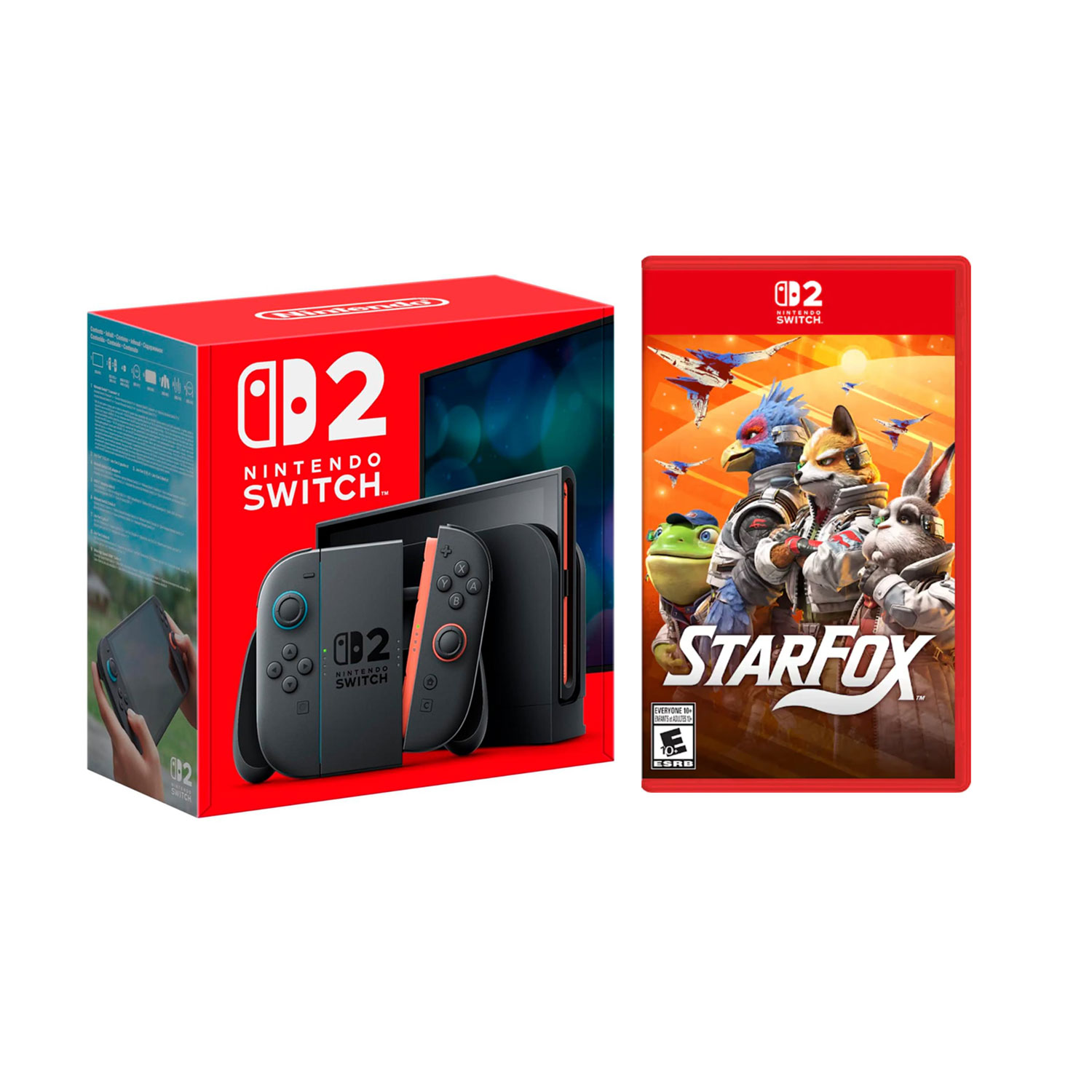 CONSOLA NINTENDO SWITCH 2 STANDARD + STAR FOX - 1