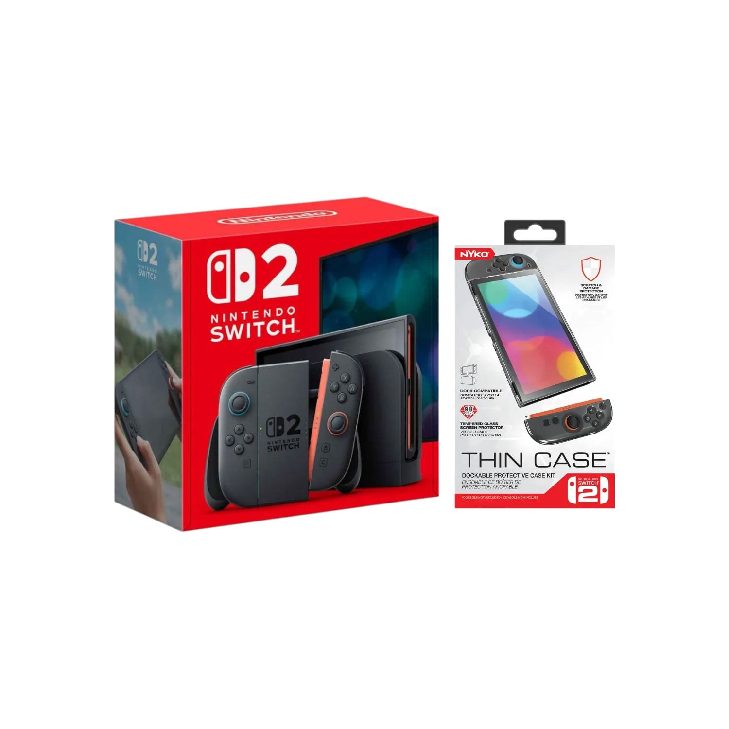 CONSOLA NINTENDO SWITCH 2 256GB + PROTECTOR NYKO THIN CASE - 1