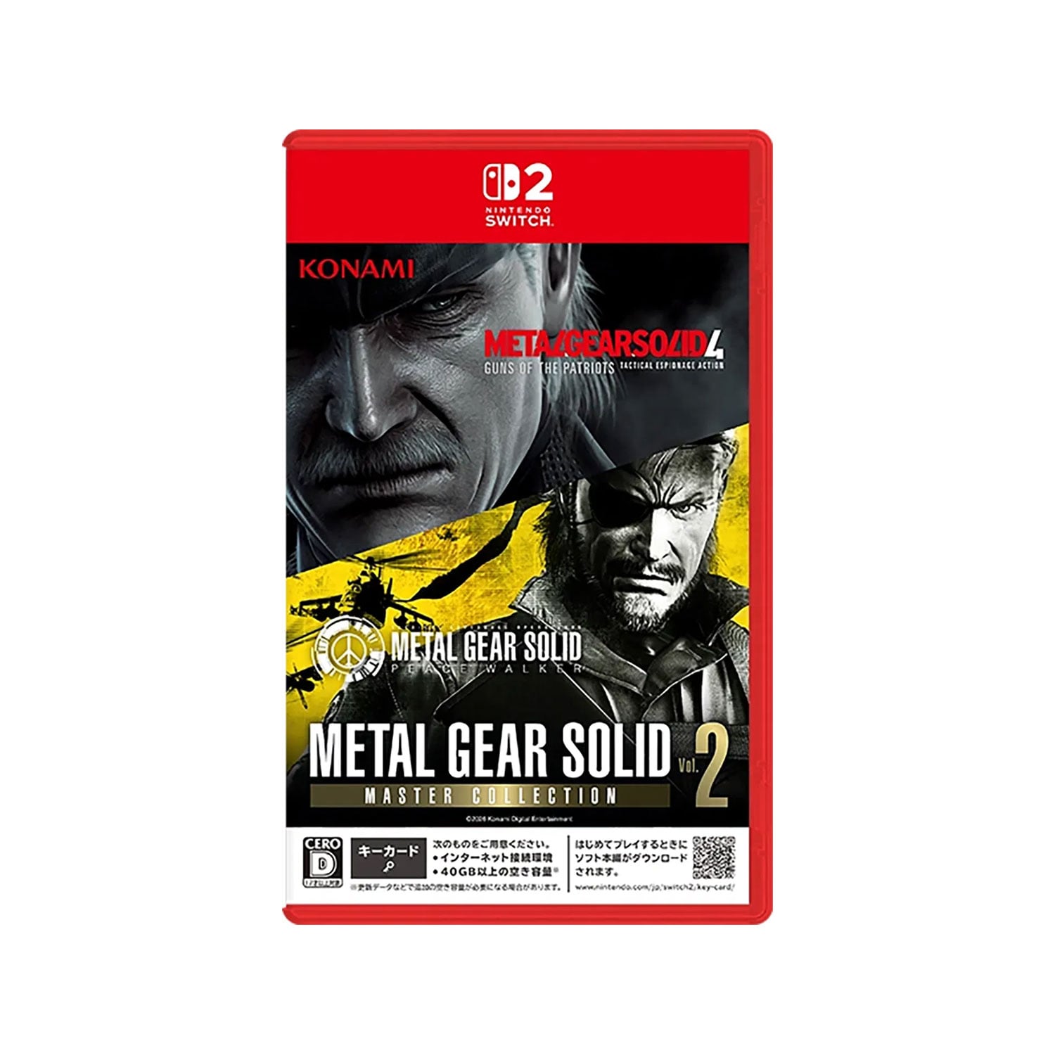 METAL GEAR SOLID MASTER COLLECTION VOL. 2 NINTENDO SWITCH 2 LATAM - 1