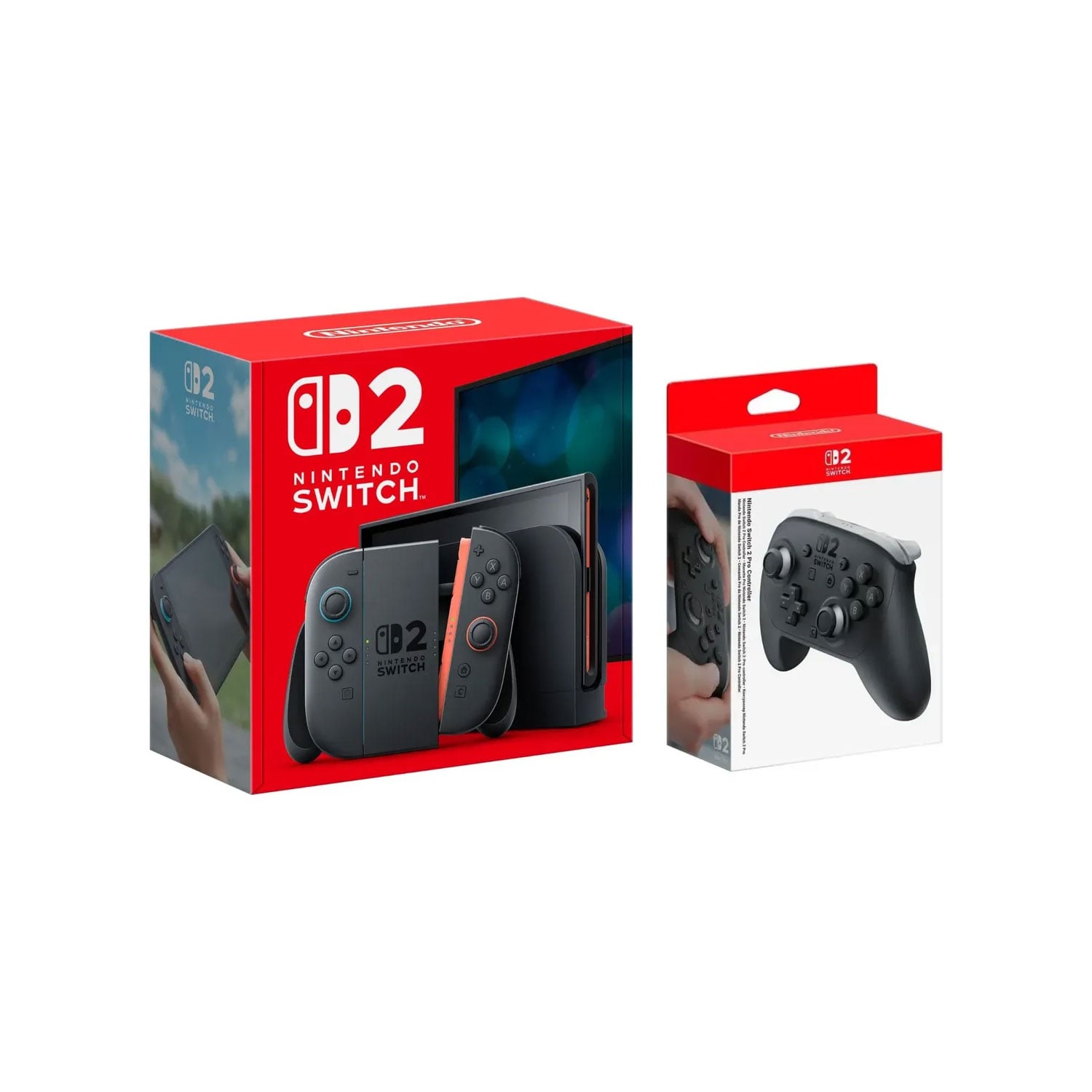 CONSOLA NINTENDO SWITCH 2 + PRO CONTROLLER - 1
