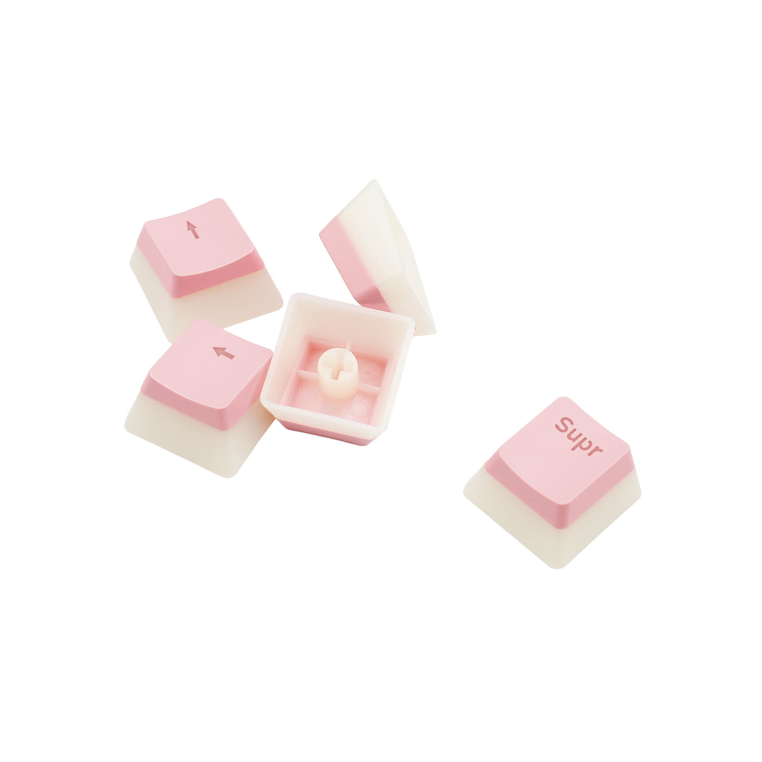 KEYCAPS REDRAGON SCARAB ESPAÑOL 130 TECLAS ROSA - 2