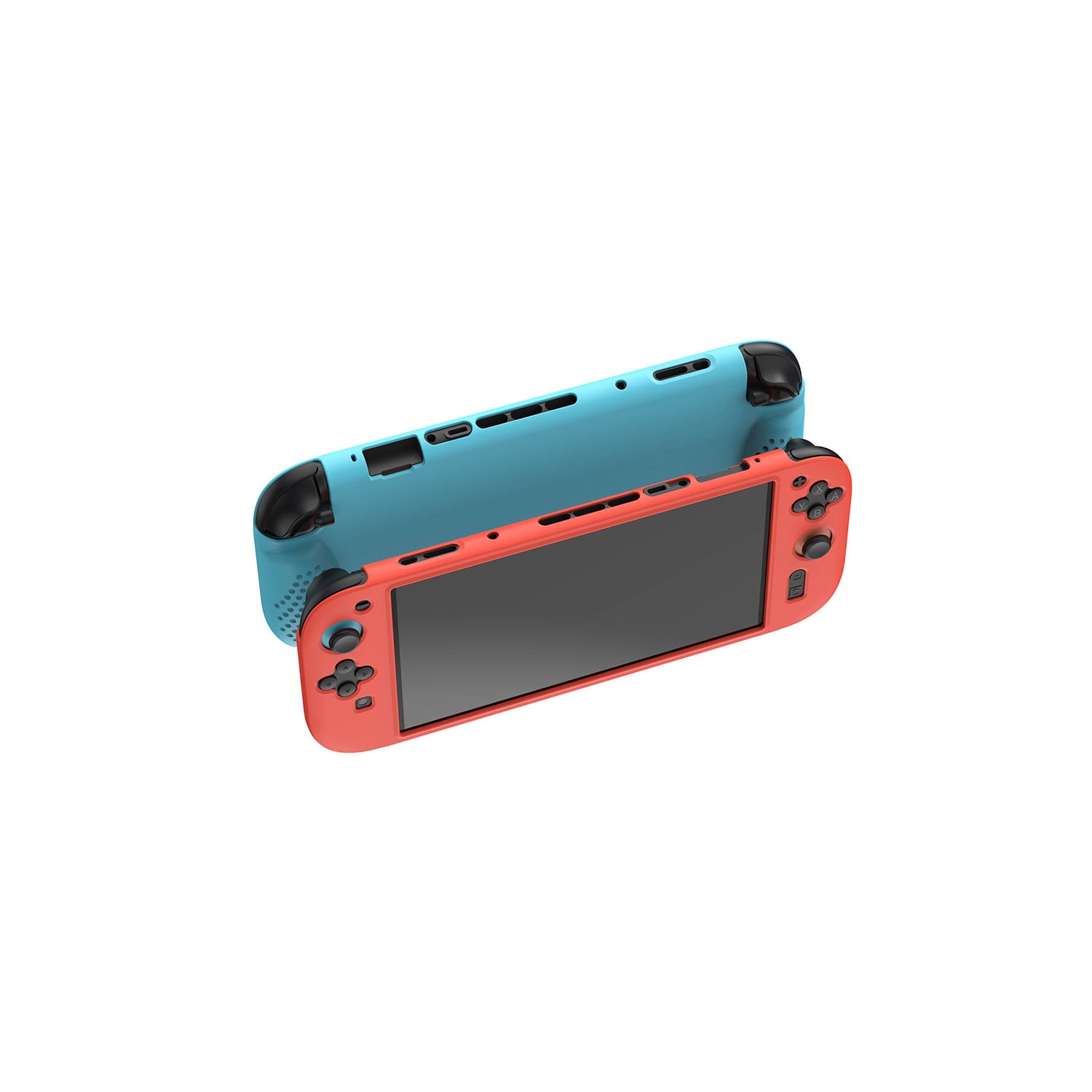 FUNDA DE SILICONA DOBE PARA NINTENDO SWITCH 2 TNS-5171-BLUE - 4