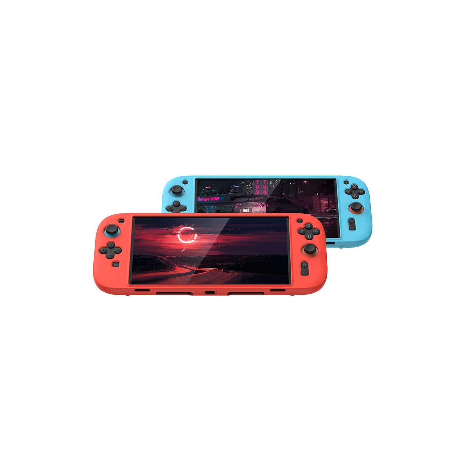 FUNDA DE SILICONA DOBE PARA NINTENDO SWITCH 2 TNS-5171-BLUE - 5