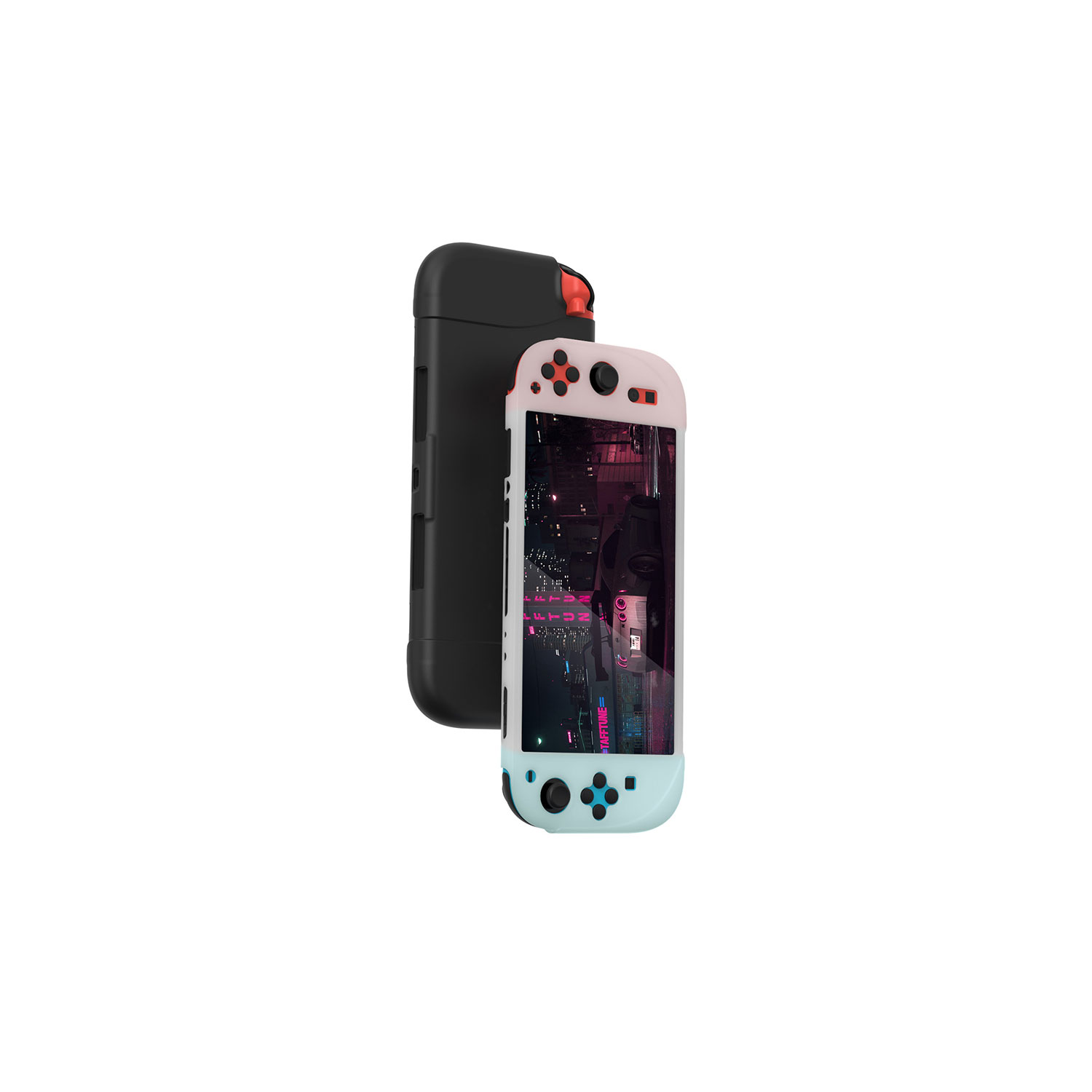FUNDA PROTECTORA DE SILICONA DOBE PARA NINTENDO SWITCH 2 TNS-3158-BLACK - 2
