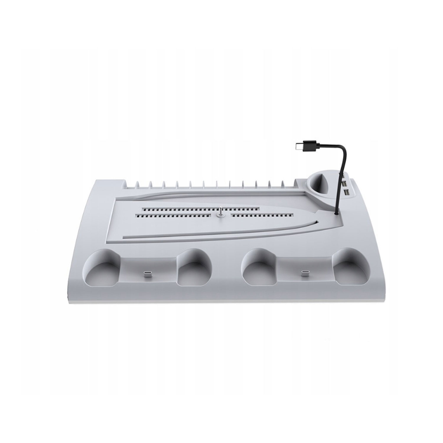 BASE MULTIFUNCIONAL DOBE CON REFRIGERACIÓN Y CARGA PARA PS5 SLIM Y PS5 PRO TP5-3570D-WHITE - 2