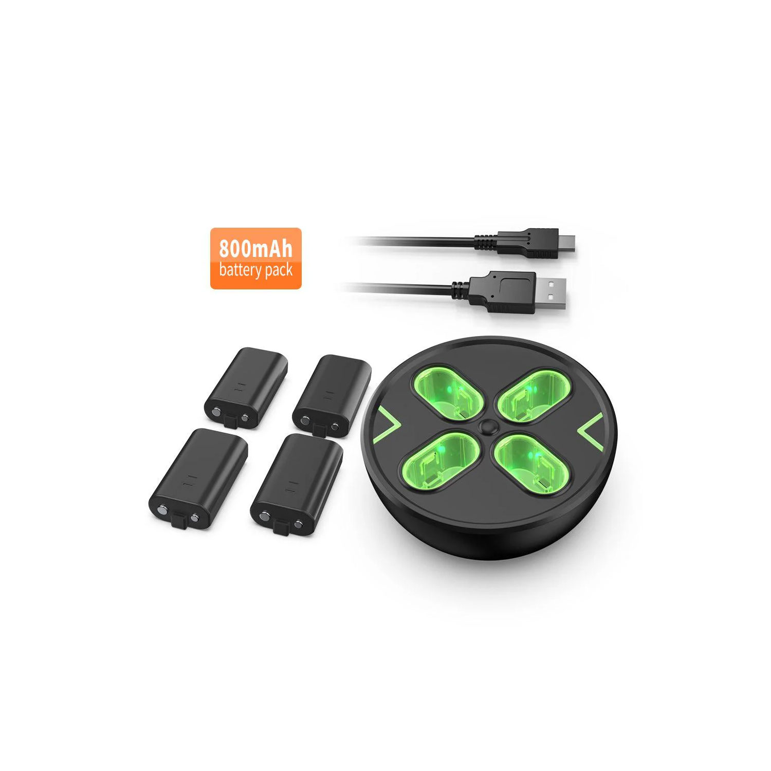 CARGADOR DE BATERÍAS DOBE PARA XBOX SERIES S/X Y XBOX ONE TYX-0668 - 4