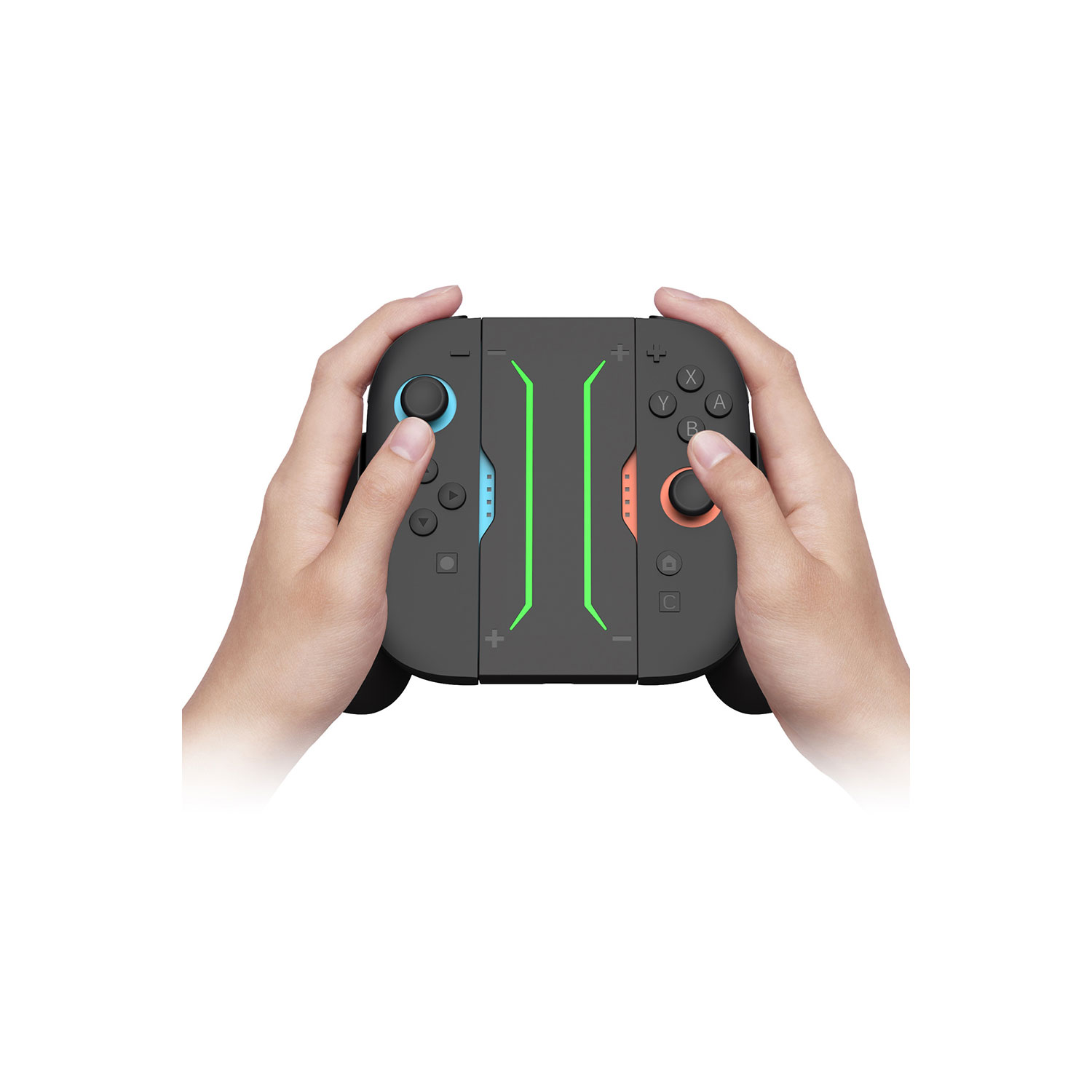 GRIP DE CARGA DOBE PARA JOY-CON NINTENDO SWITCH 2 TNS-5158-BLACK - 4