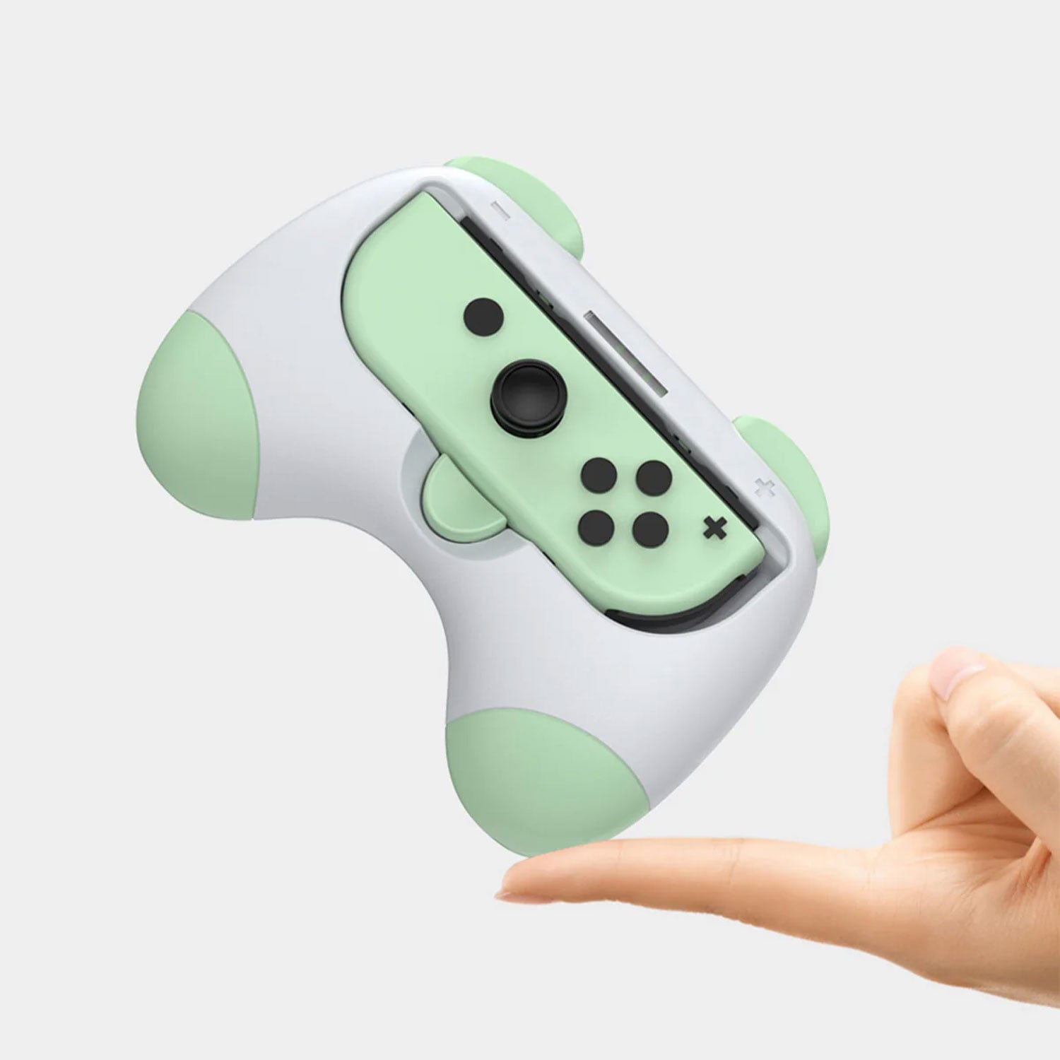 GRIP PARA JOY-CON DOBE NINTENDO SWITCH OLED COLOR VERDE/AZUL TNS-2130 - 5