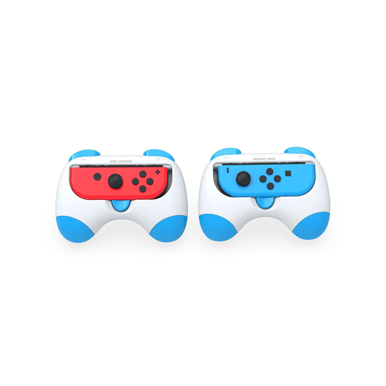 GRIP PARA JOY-CON DOBE PARA NINTENDO SWITCH OLED COLOR ROJO/AZUL TNS-2130 - 1
