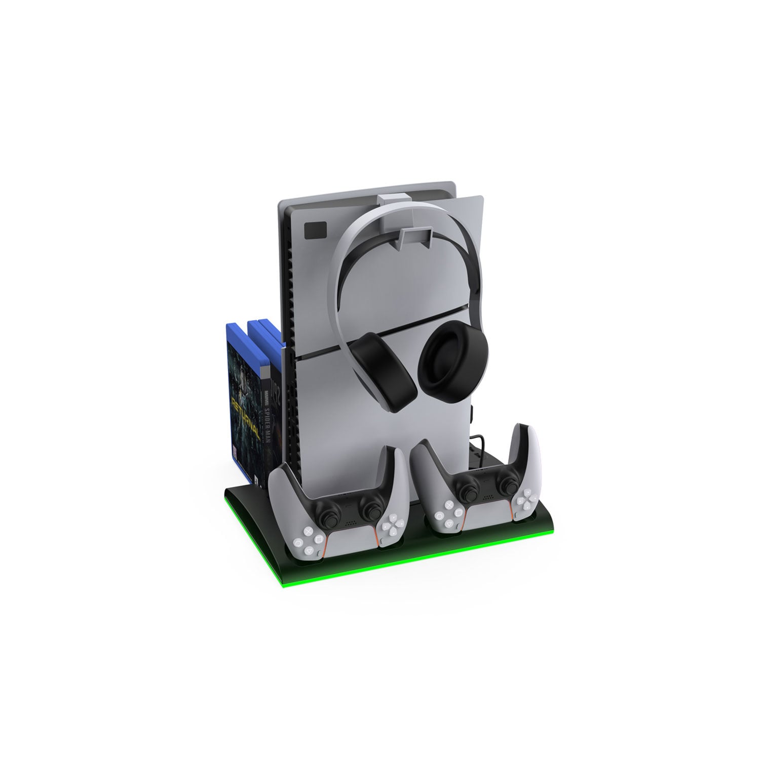 BASE MULTIFUNCIONAL DOBE CON REFRIGERACIÓN Y CARGA PARA PS5 SLIM Y PS5 PRO TP5-3570D-BLACK - 3
