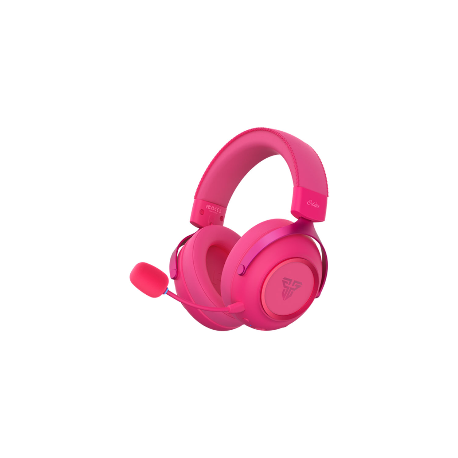 AUDÍFONOS GAMER FANTECH ORBITA WIRELESS ROSA WHG07 - 1