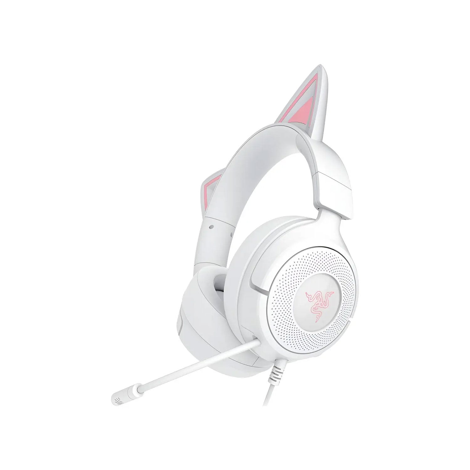 AUDÍFONOS GAMER RAZER KRAKEN KITTY V3 X MULTIPLATAFORMA 7.1 BLANCO - 1