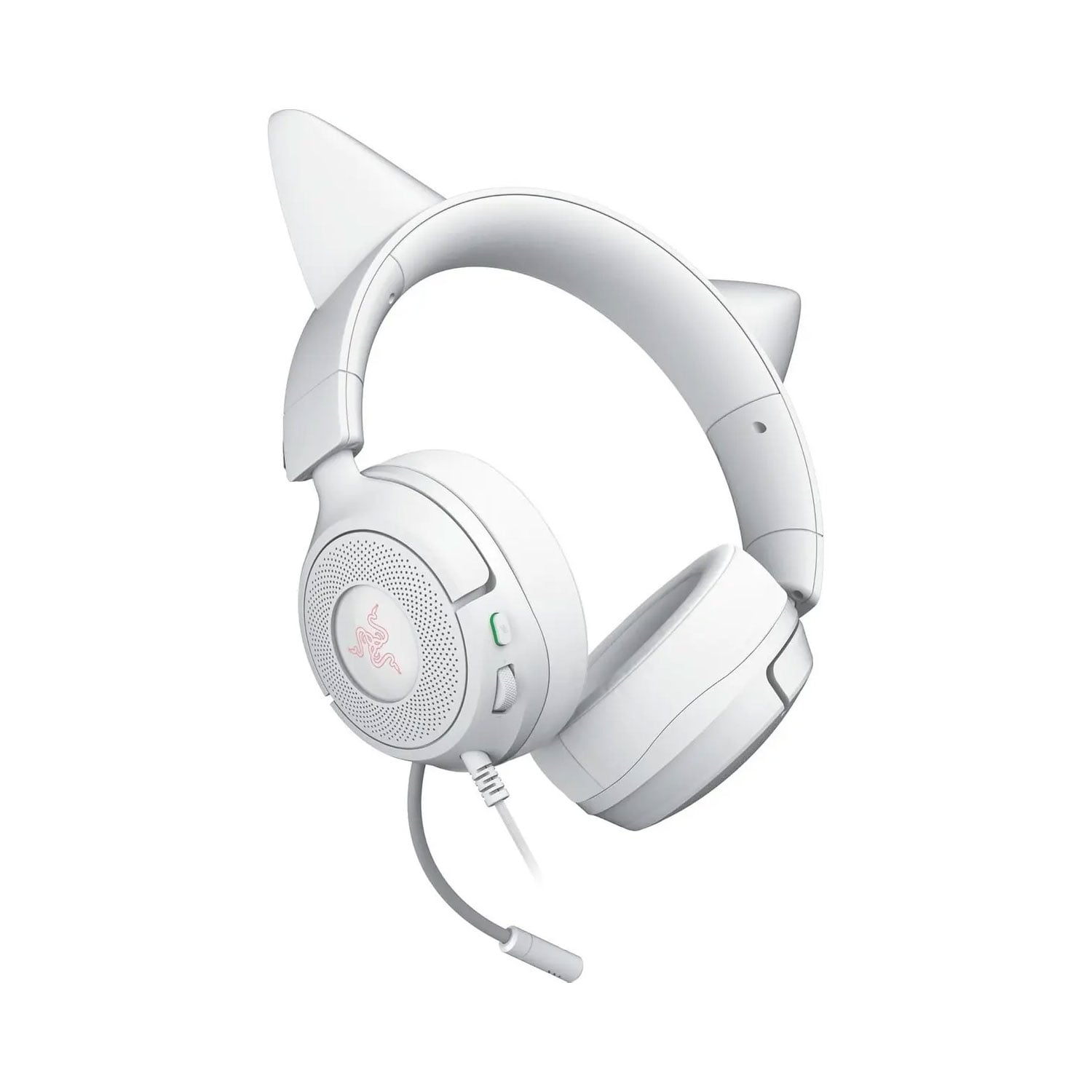 AUDÍFONOS GAMER RAZER KRAKEN KITTY V3 X MULTIPLATAFORMA 7.1 BLANCO - 2