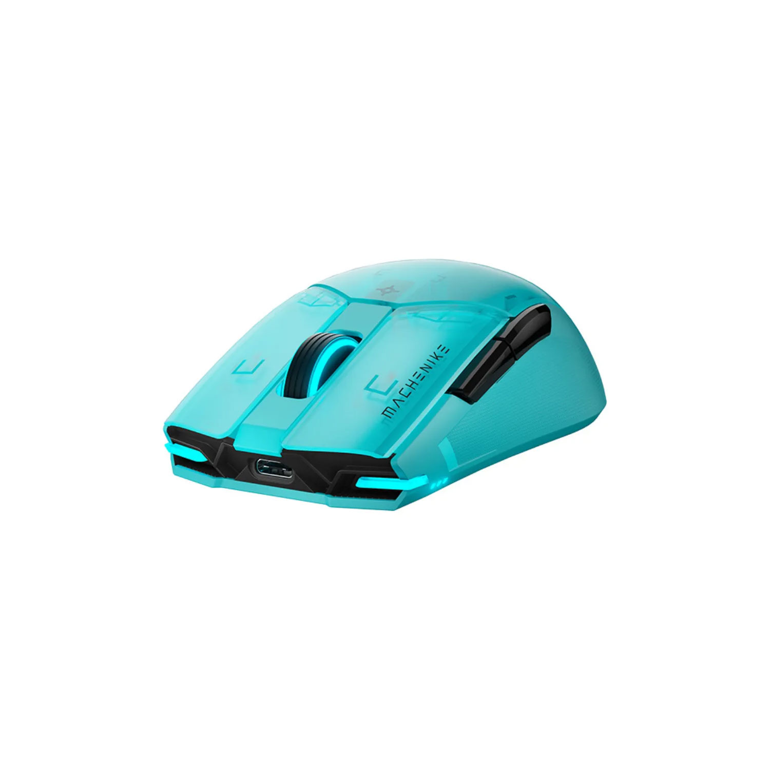 MOUSE GAMER MACHENIKE M7 PRO WIRELESS 26K DPI DUAL BLUE - 2